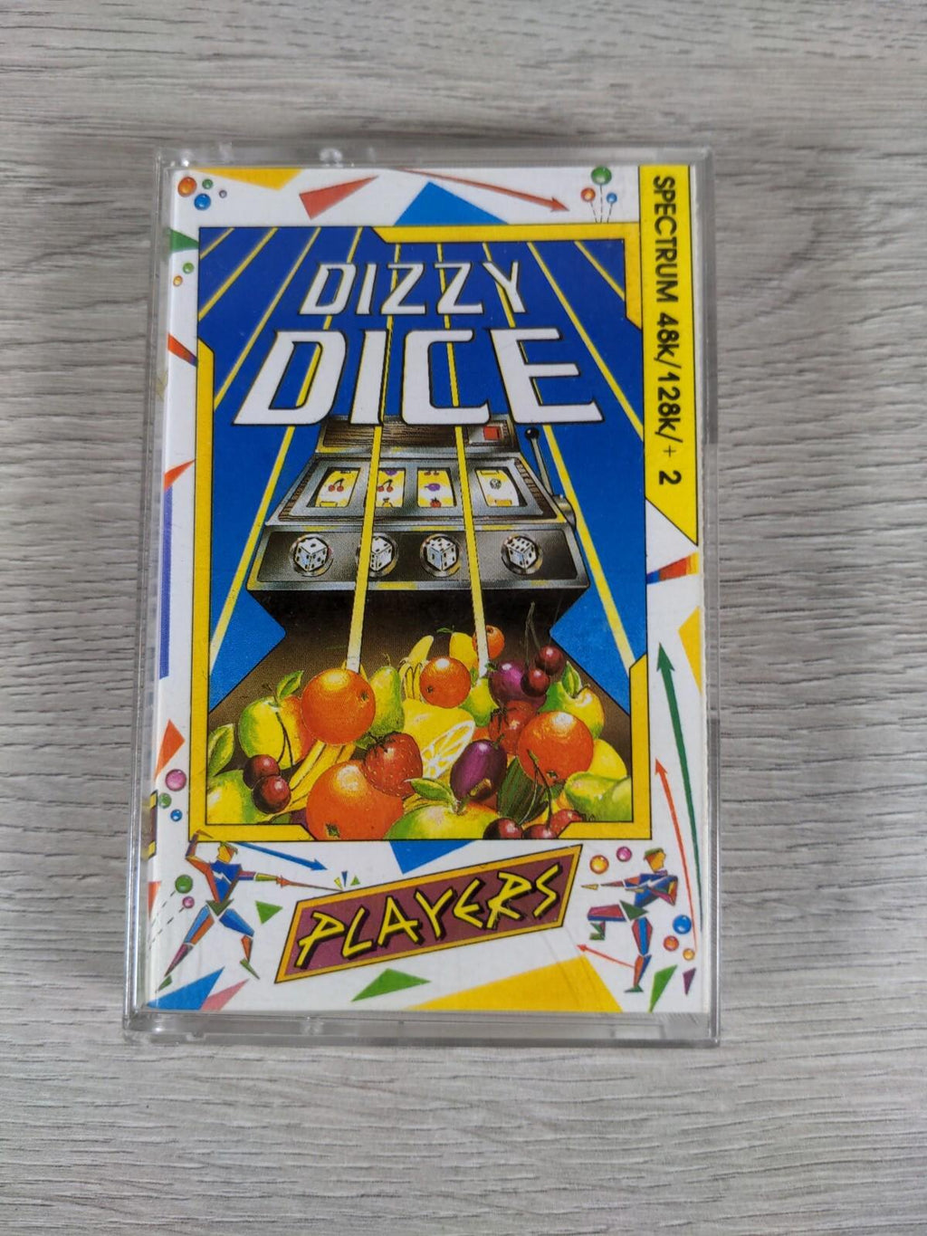 Dizzy Dice ZX Spectrum 48K 128K Video Game Cassette Tested & Working