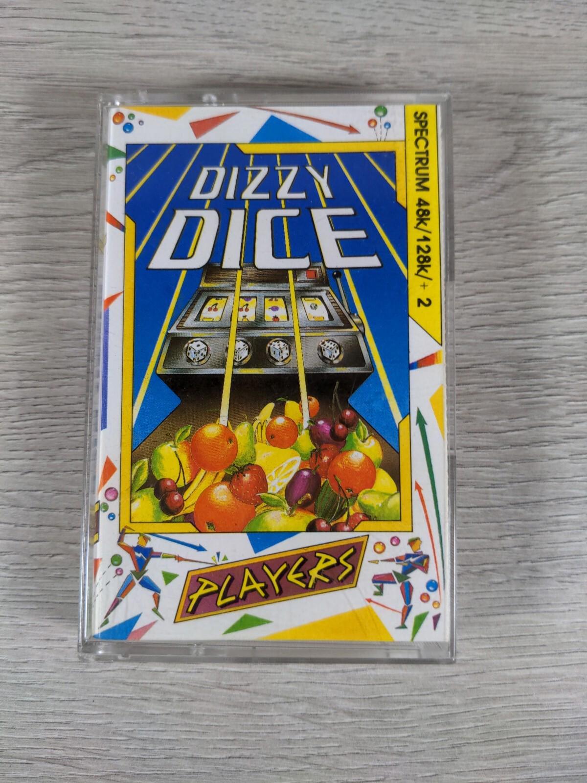 Dizzy Dice ZX Spectrum 48K 128K Video Game Cassette Tested & Working