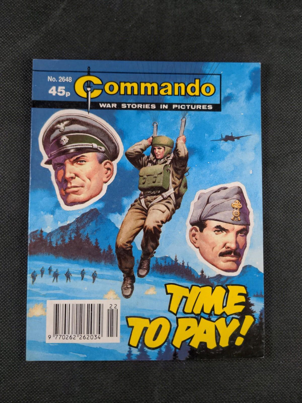 Commando Comic Issue Number 2648 Time To Pay - Vintage Comic - Retrorama UK