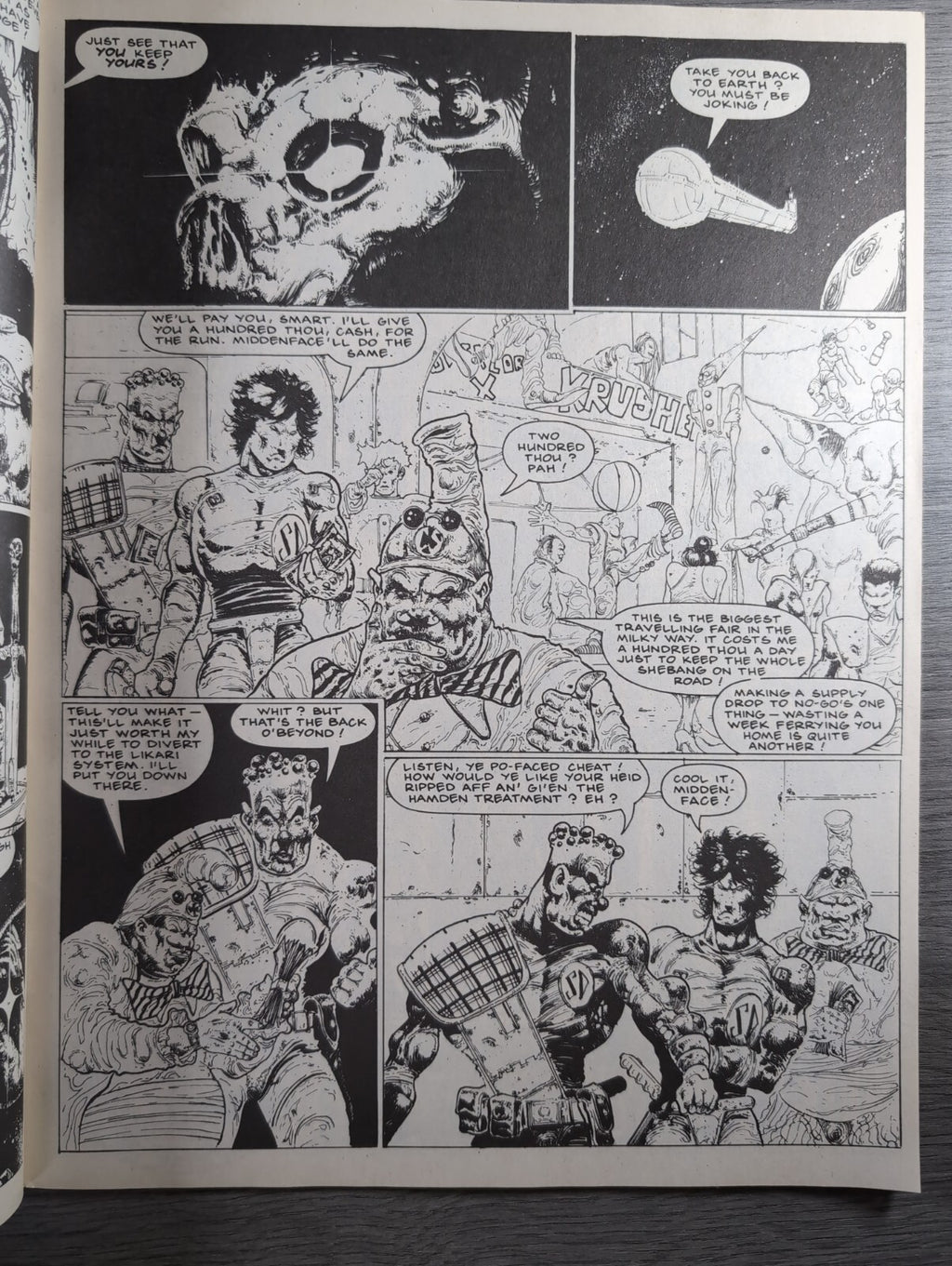2000AD Prog 600 Featuring Judge Dread Comic 12th Nov 1988 Vintage Retro Comic