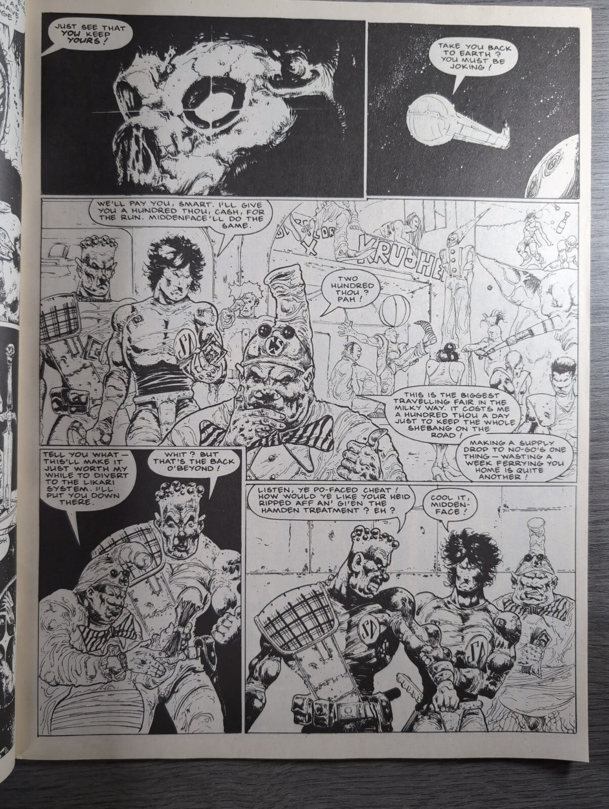 2000AD Prog 600 Featuring Judge Dread Comic 12th Nov 1988 Vintage Retro Comic