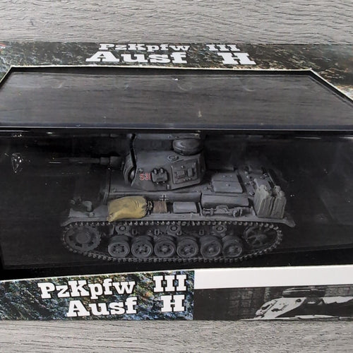 1:72nd Armor PzKpfw III Ausf H Diecast Model Tank 1/72 Scale Admiral Toys