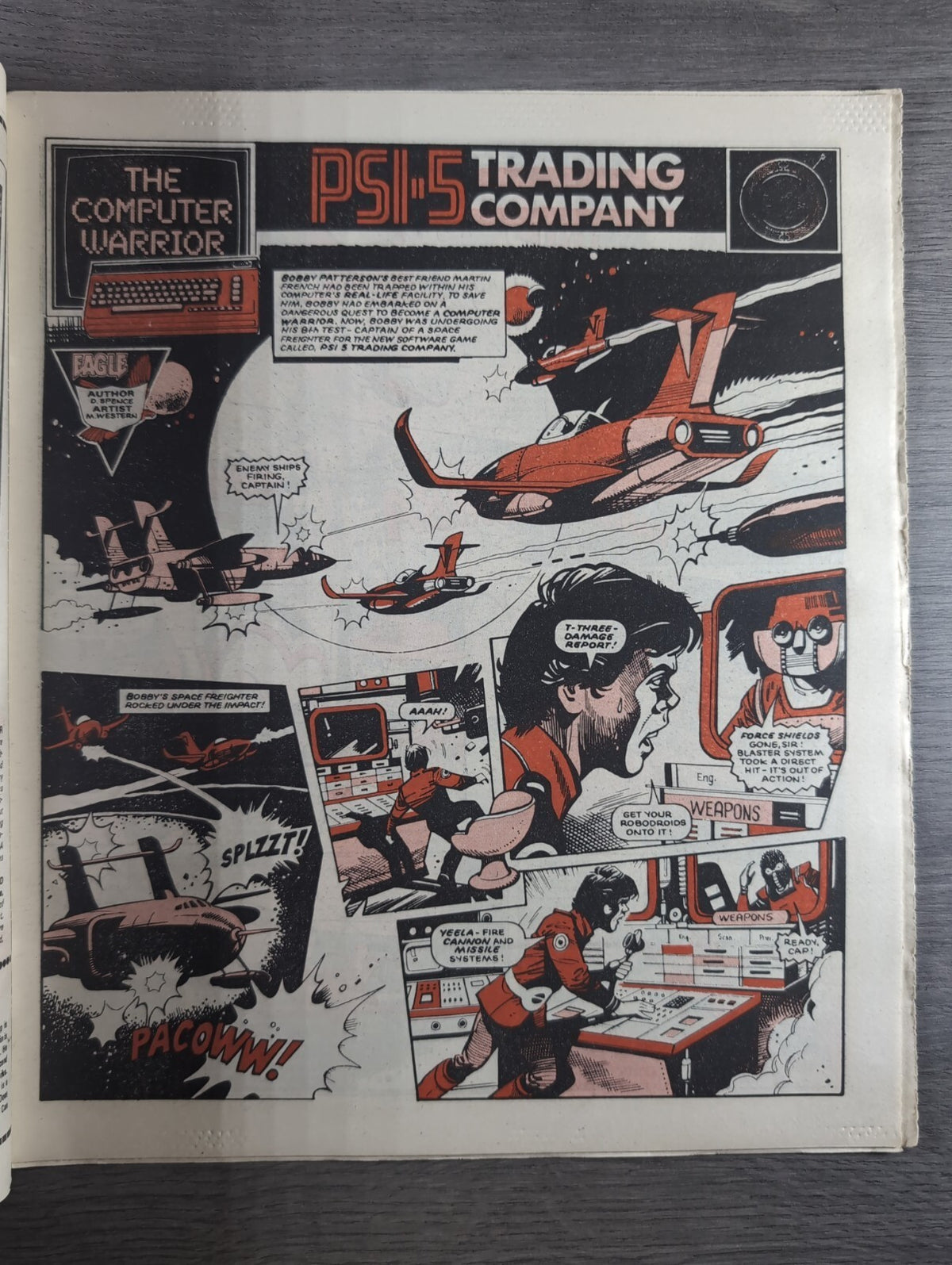Eagle Comic Issue No. 214 26th April 1988 Vintage Retro UK Comic