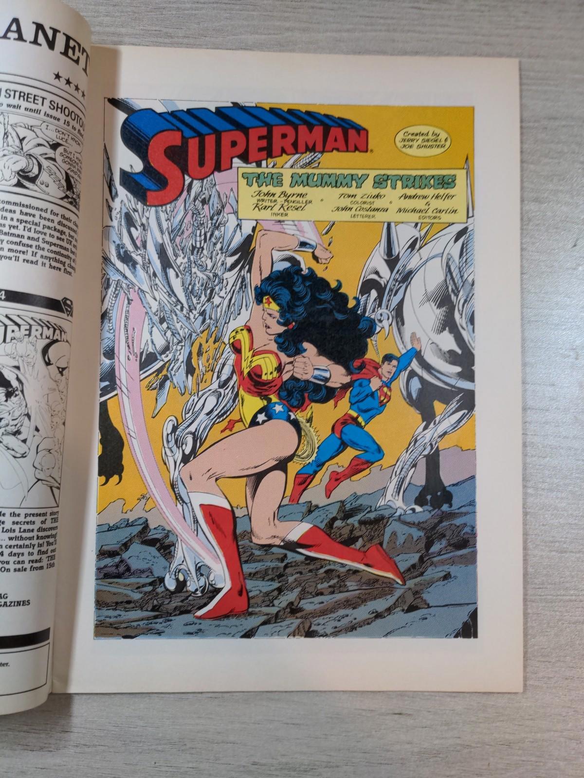 DC Comics Superman Issue No #13 1988 Vintage Retro Comic