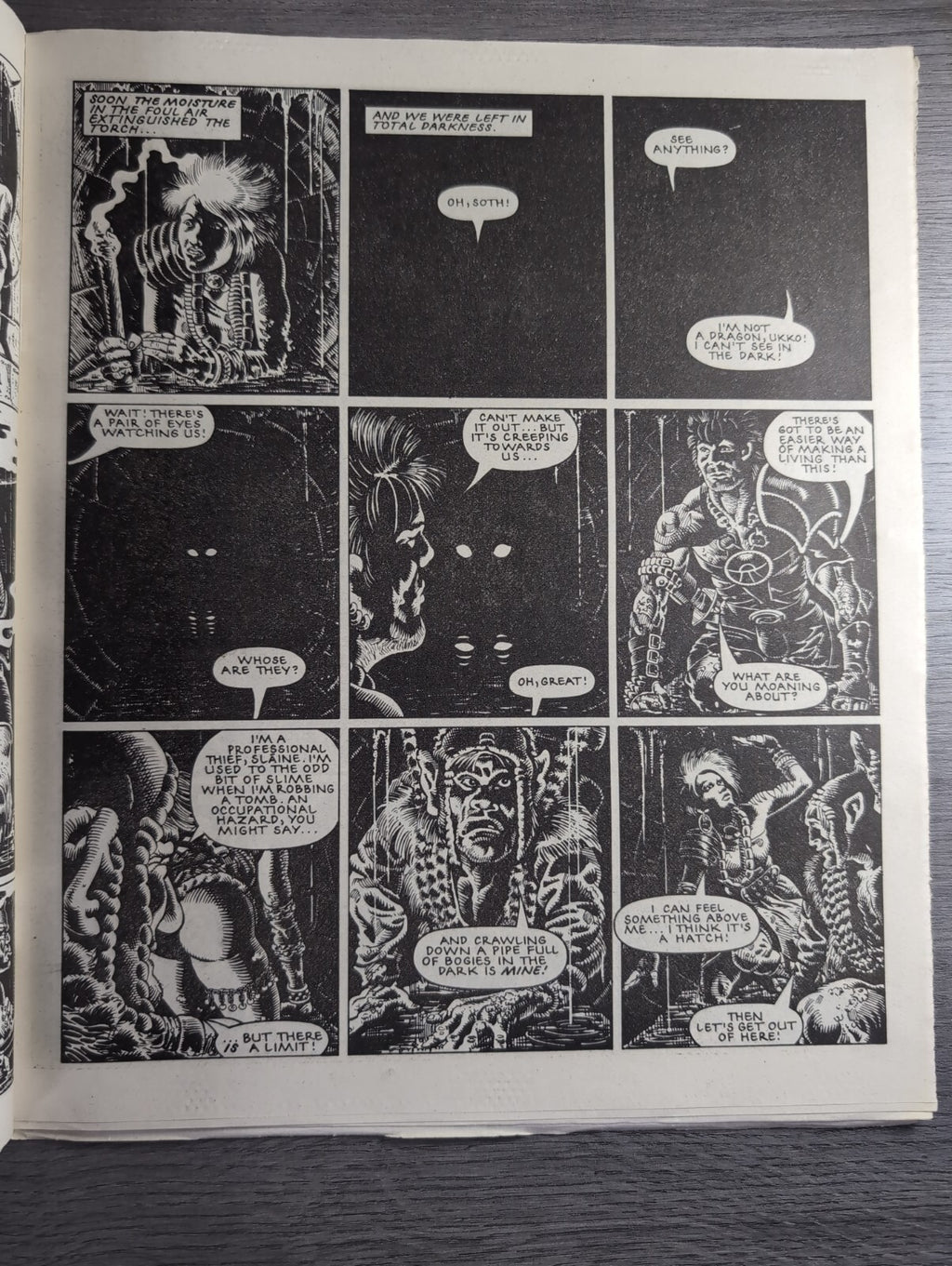 2000AD Prog 452 Featuring Judge Dread Comic 11th Jan 1986 Vintage Retro Comic