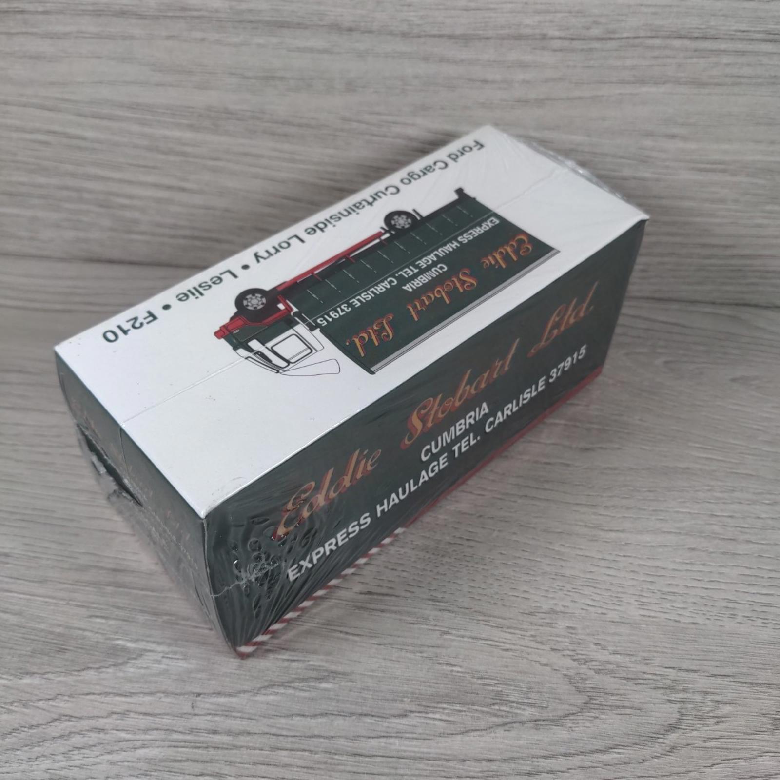 Atlas Editions Ford Cargo Curtainside Lorry Leslie F210 1:76 Scale Diecast Model