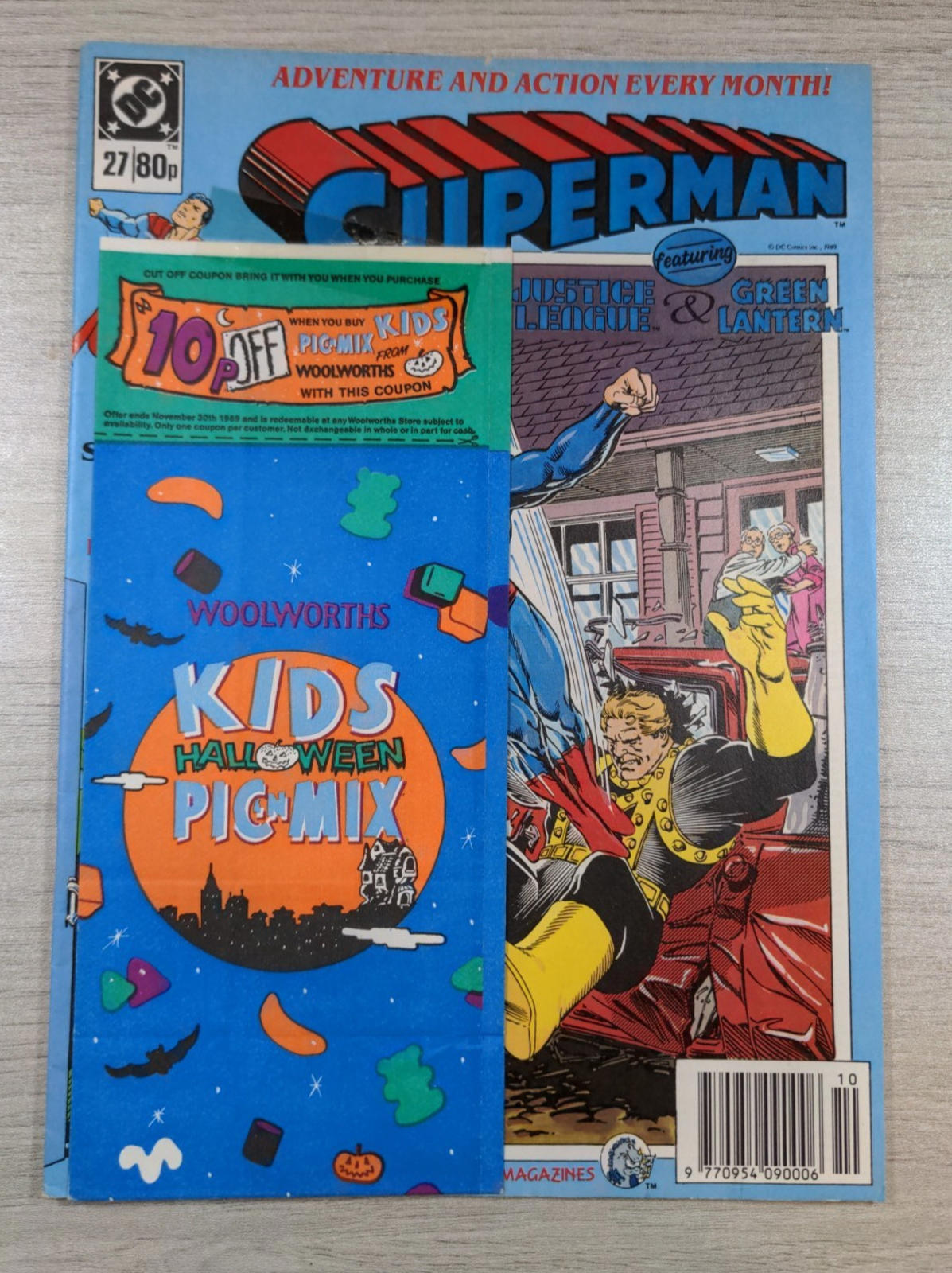 DC Comics Superman Issue No #27 1989 Vintage Comic