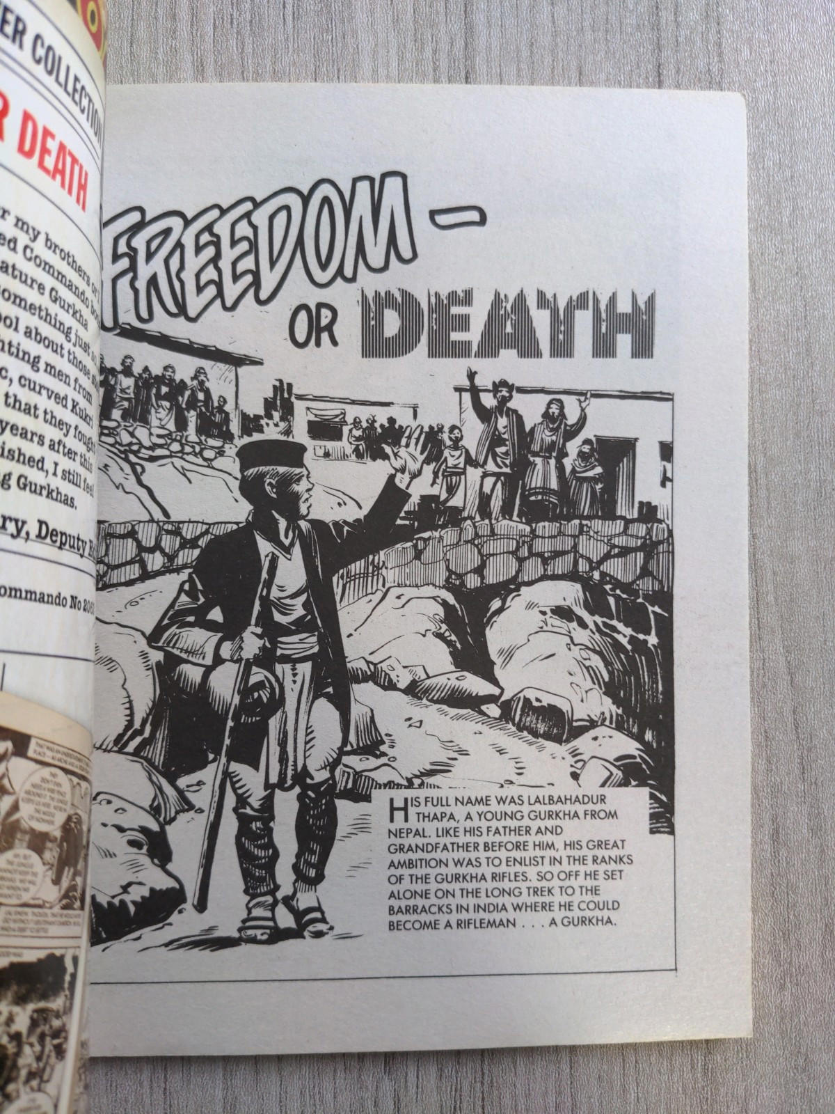 Commando Comic Issue Number 4510 Freedom Or Death - Retrorama UK