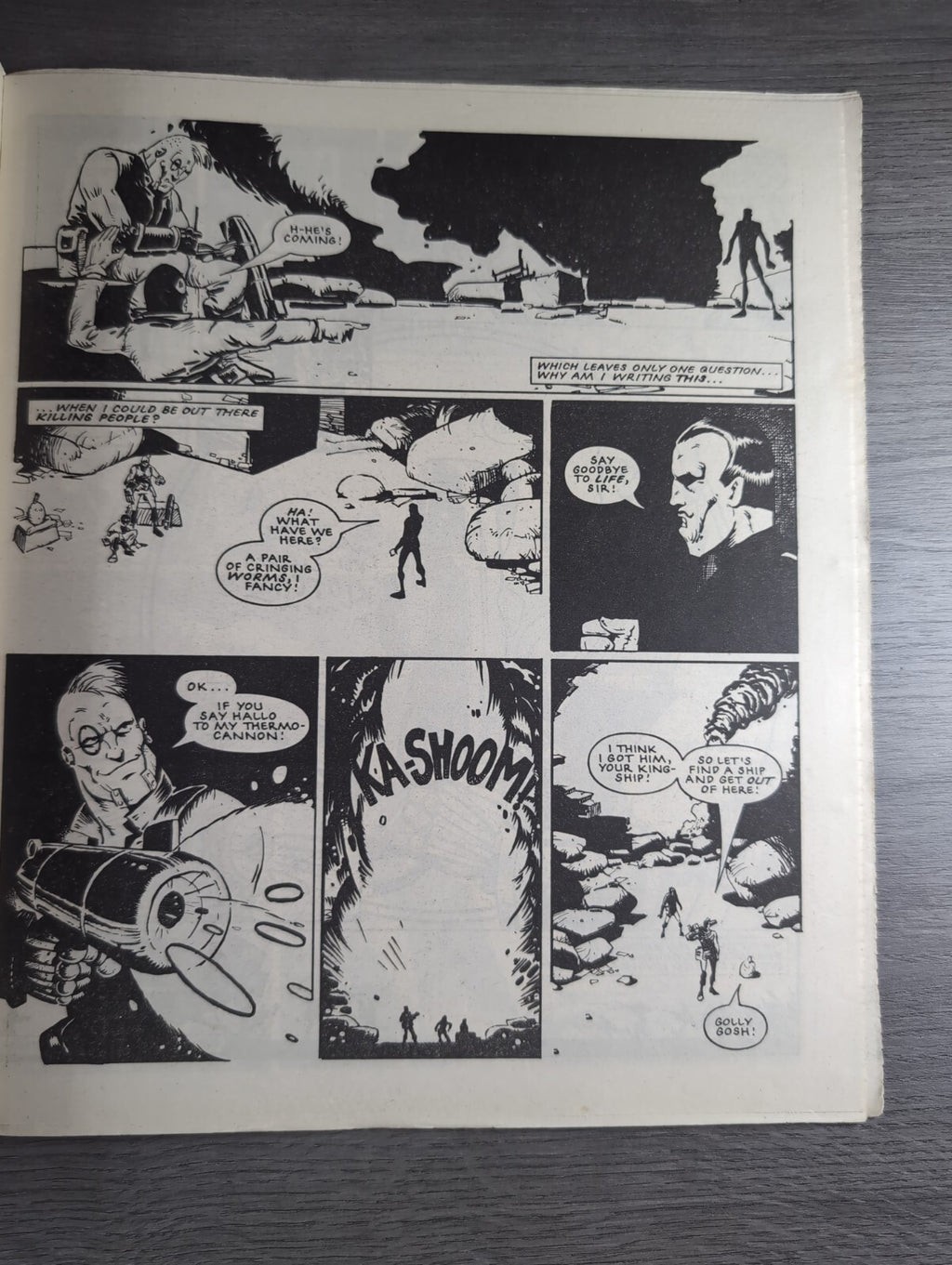 2000AD Prog 509 Featuring Judge Dread Comic 14th Feb 1987 Vintage Retro Comic