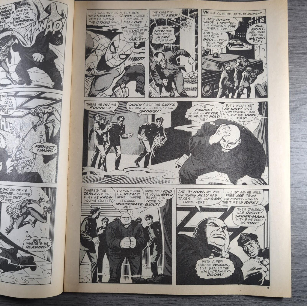 Spider-Man Comics Weekly No 80 Marvel Comics UK 24th August 1974 Vintage Comic