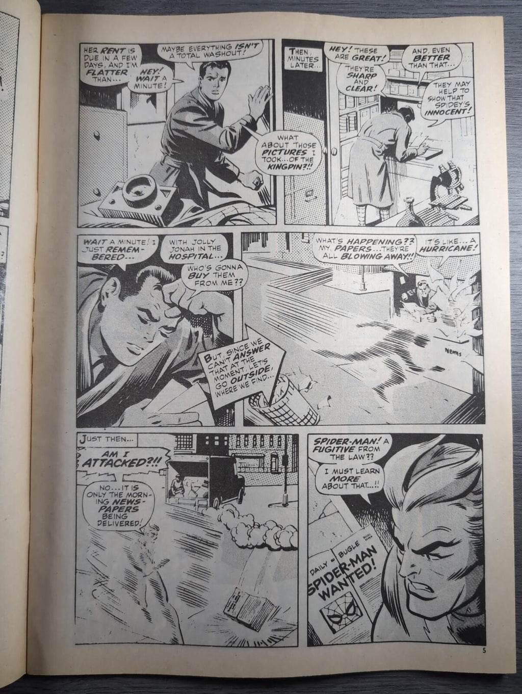 Spider-Man Comics Weekly No83 Marvel Comics UK 14th September 1974 Vintage Comic