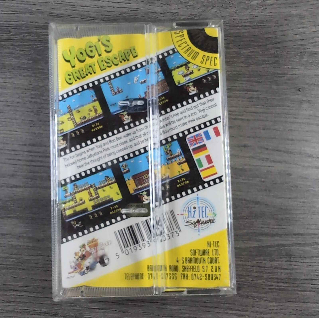 Yogis Great Escape ZX Spectrum 48/128K Game Tested & Working Vintage Video Game