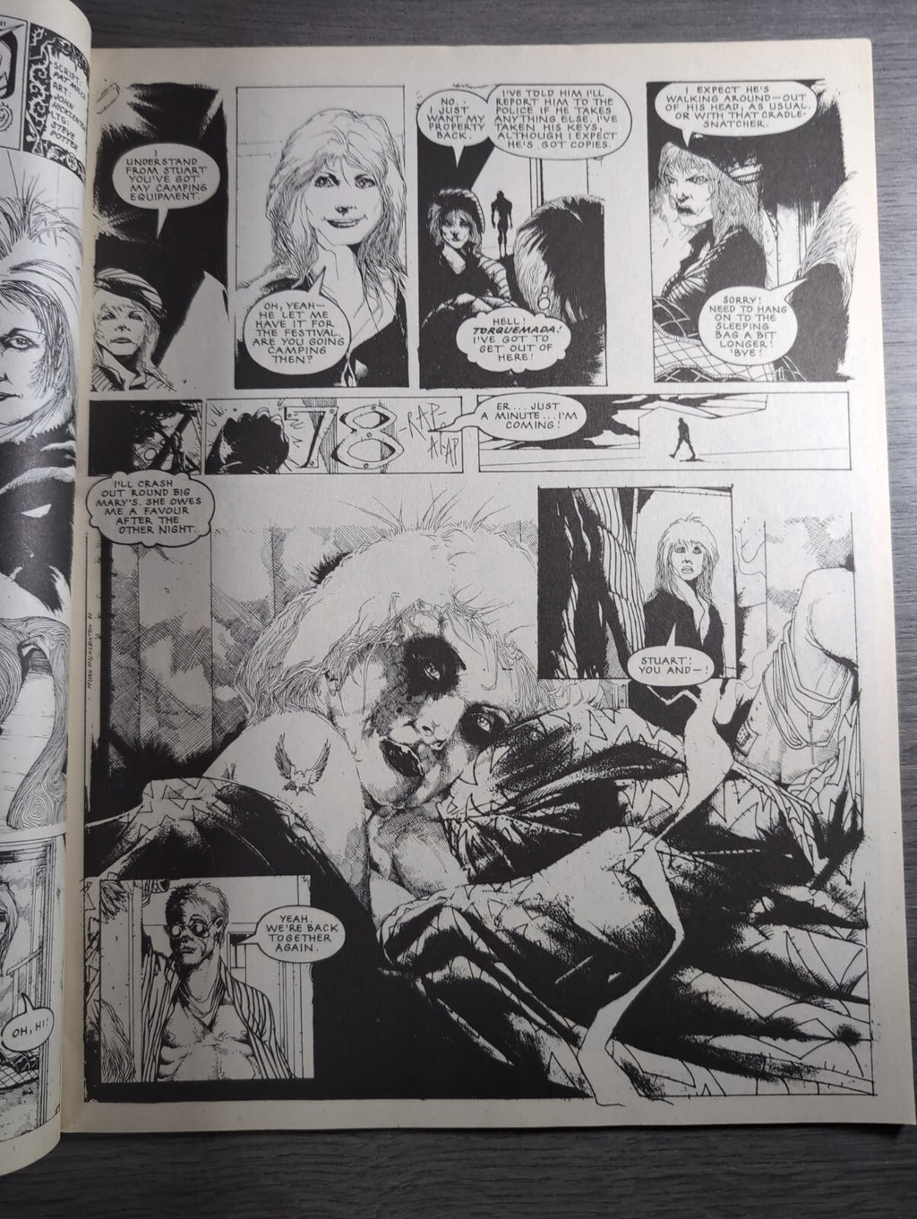 2000AD Prog 605 Featuring Judge Dread Comic 17th Dec 1988 Vintage Retro Comic