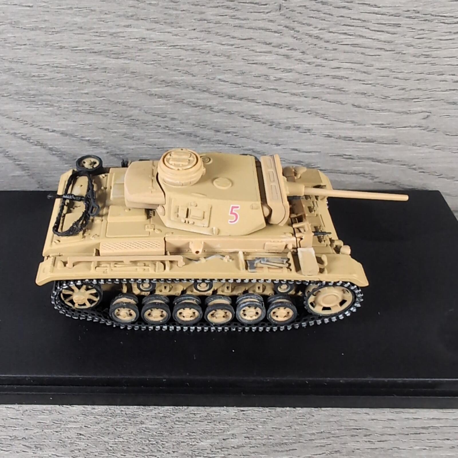 1:72nd Armor Panzer III Ausf L Diecast Model Tank 1/72 Scale Admiral Toys
