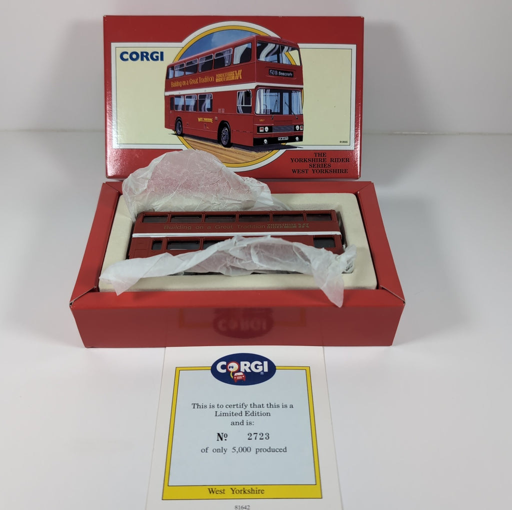 Corgi The Yorkshire Rider Series 91855 West Yorkshire Double Bus Die-Cast Model