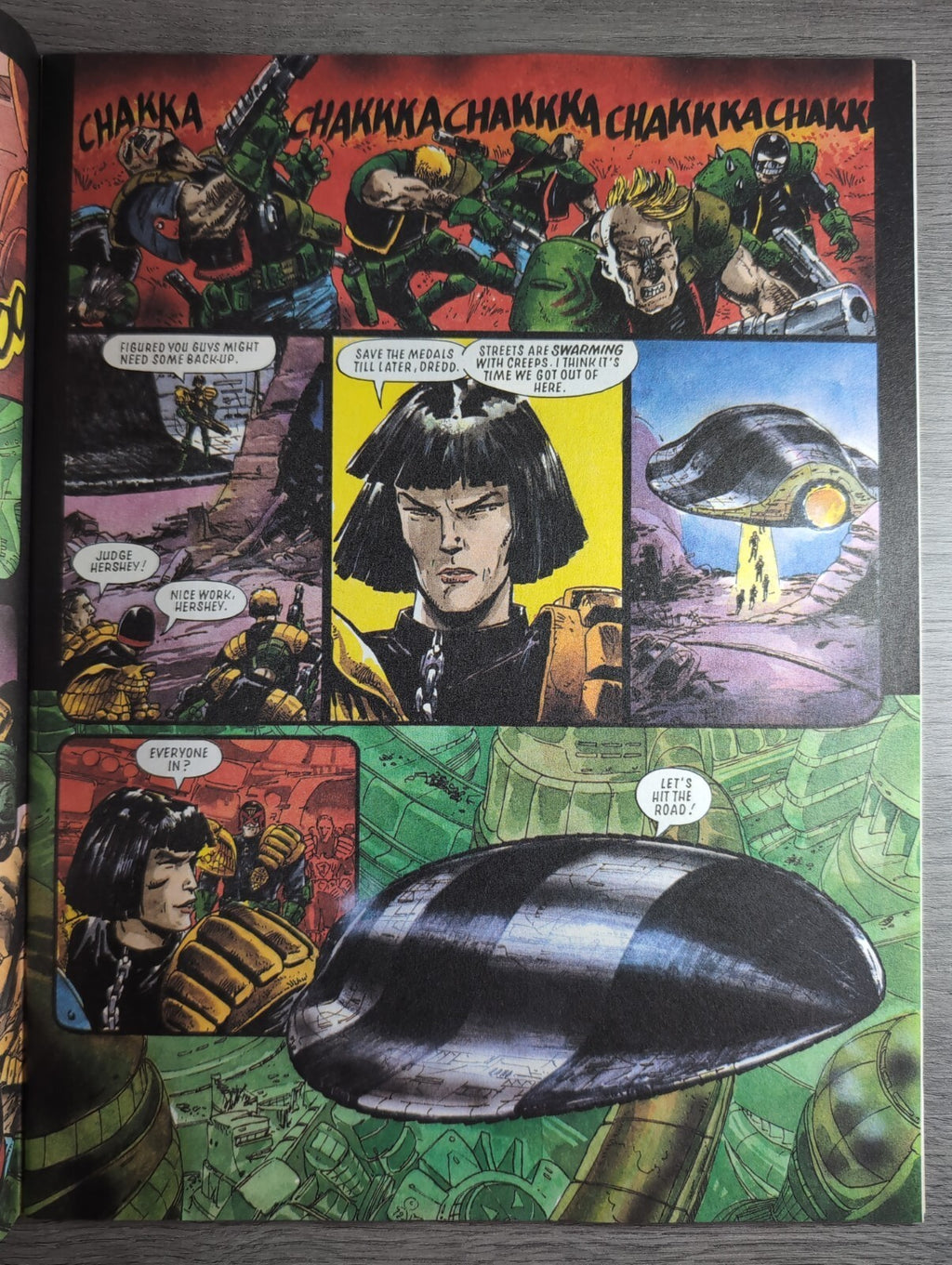 2000AD Prog 845 Featuring Judge Dredd Comic 24th July 1993 Vintage Retro Comic