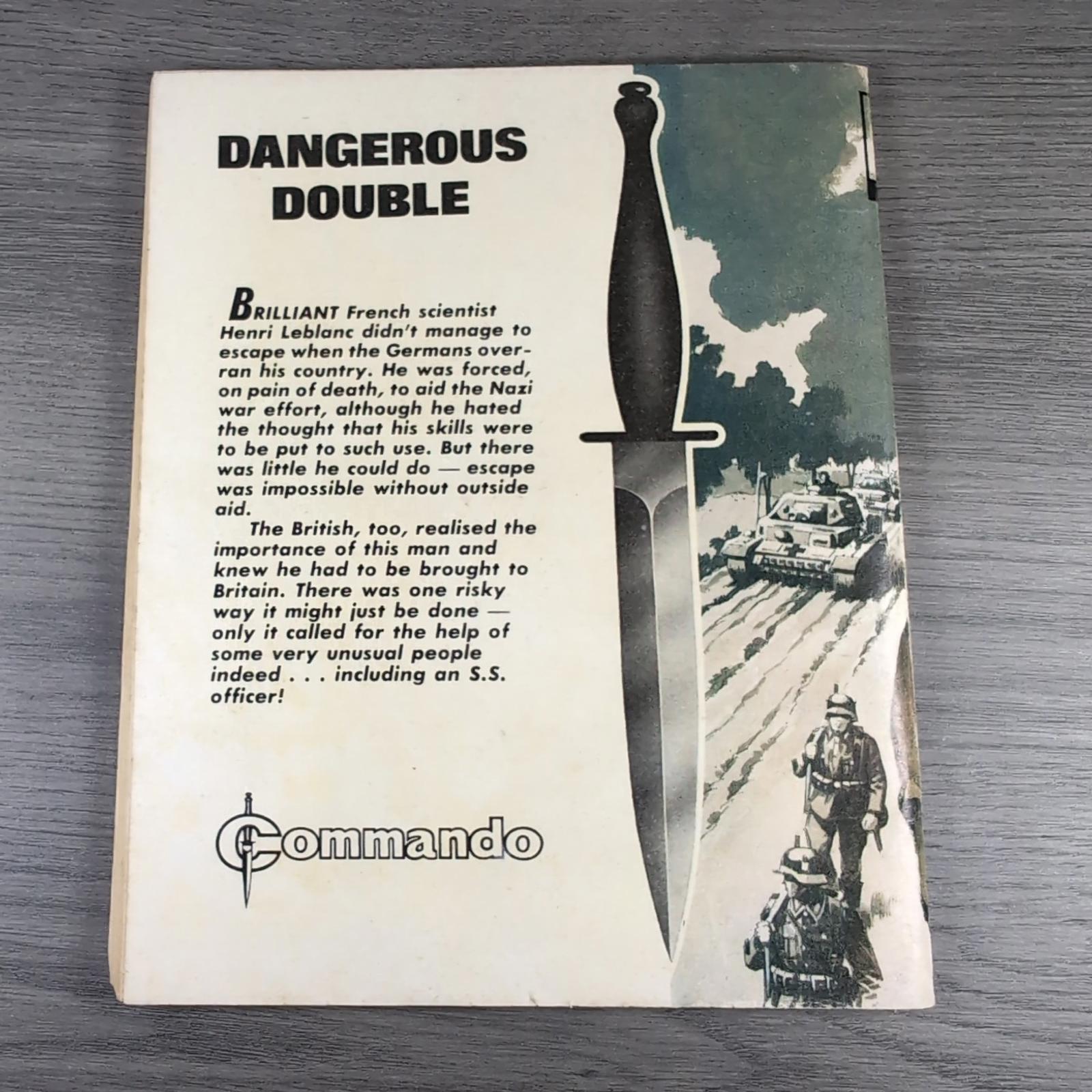 Commando Comic Issue Number 1220 Dangerous Double
