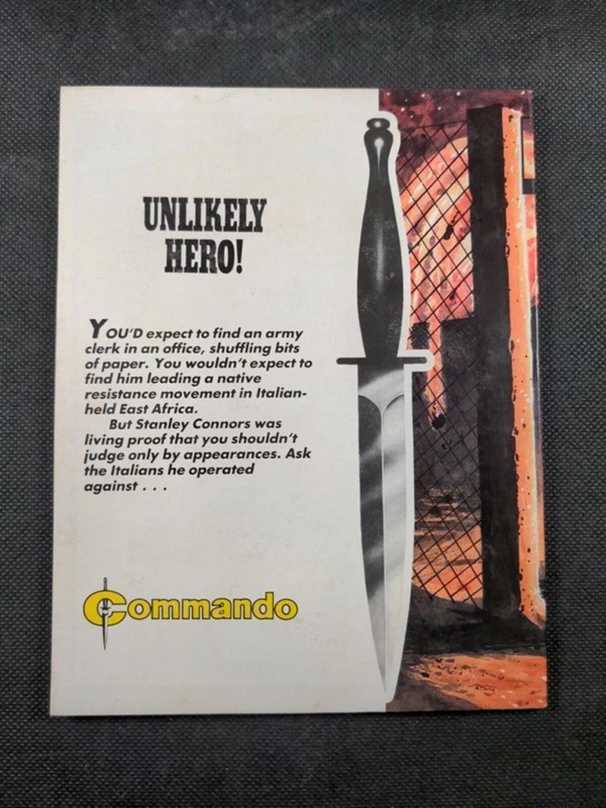 Commando Comic Issue Number 2696 Unlikely Hero - Retrorama UK