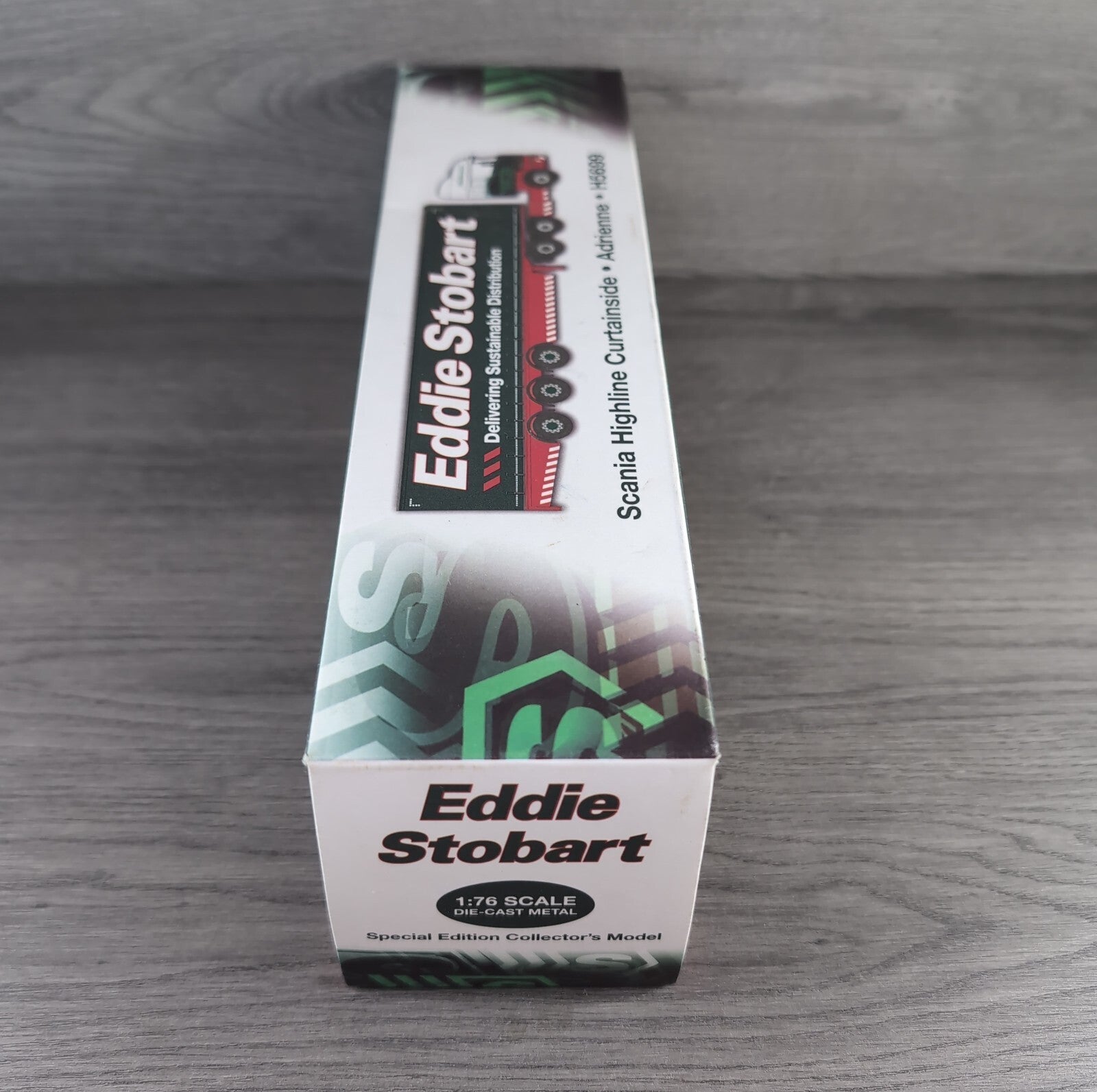 Atlas Editions Eddie Stobart Scania Highline Curtainside Adrienne H5699 1:76