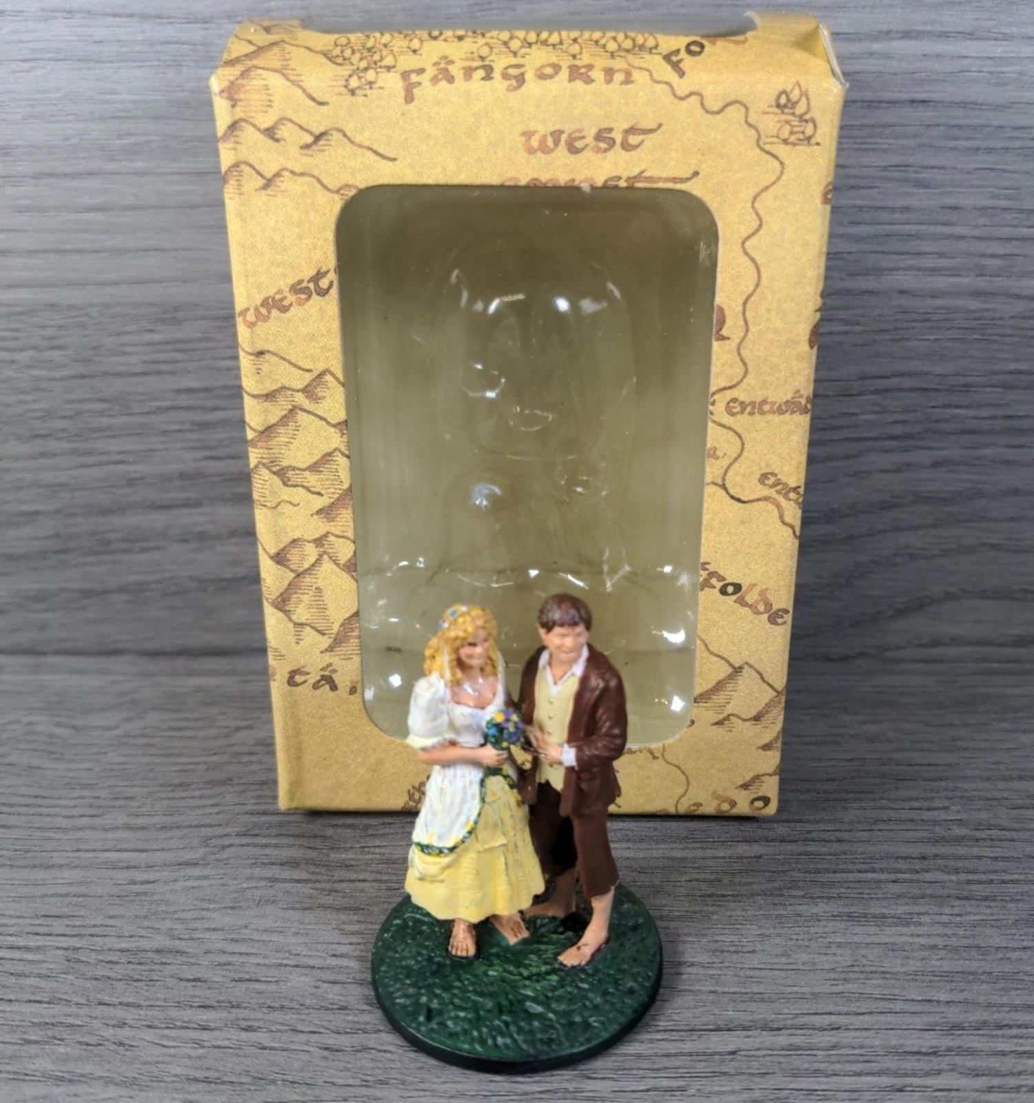 Eaglemoss Sam & Rosie Lord of the Rings Collectors Models Metal Figure