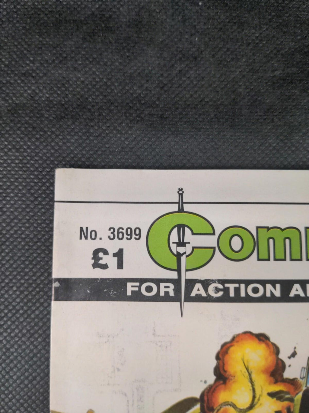 Commando Comic Issue Number 3699 Death Valley - Vintage Comic - Retrorama UK
