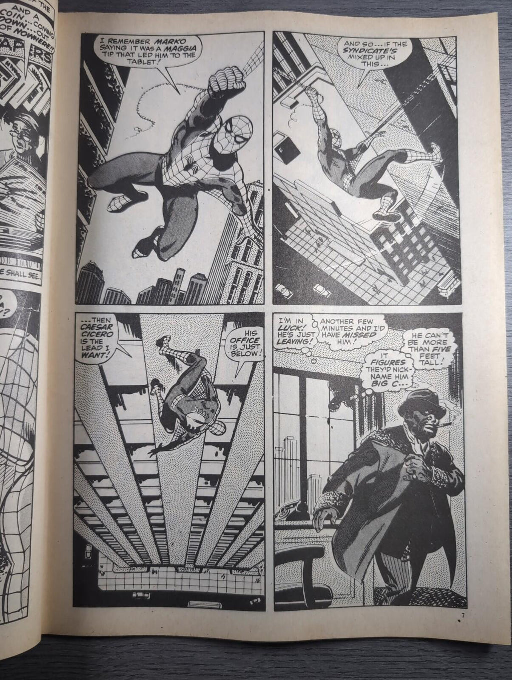Spider-Man Comics Weekly No 88 Marvel Comics UK 19th October 1974 Vintage Comic