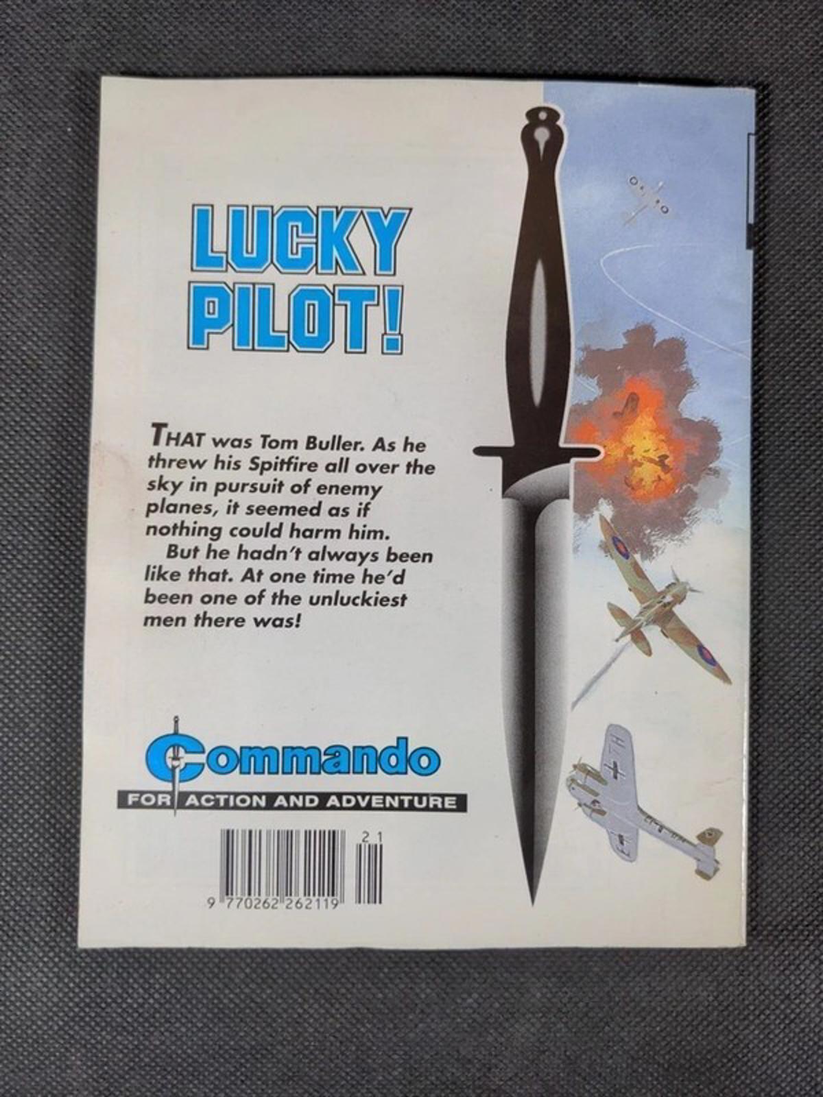 Commando Comic Issue Number 3572 Lucky Pilot! - Retrorama UK