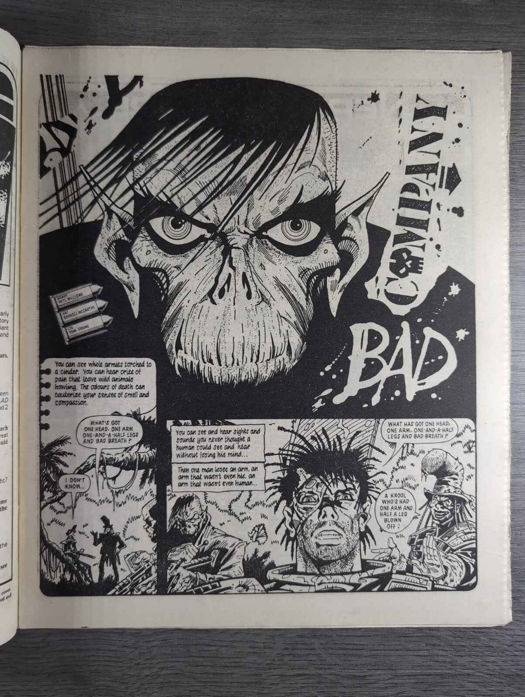2000AD Prog 515 Featuring Judge Dread Comic 28th March 1987 Vintage Retro Comic