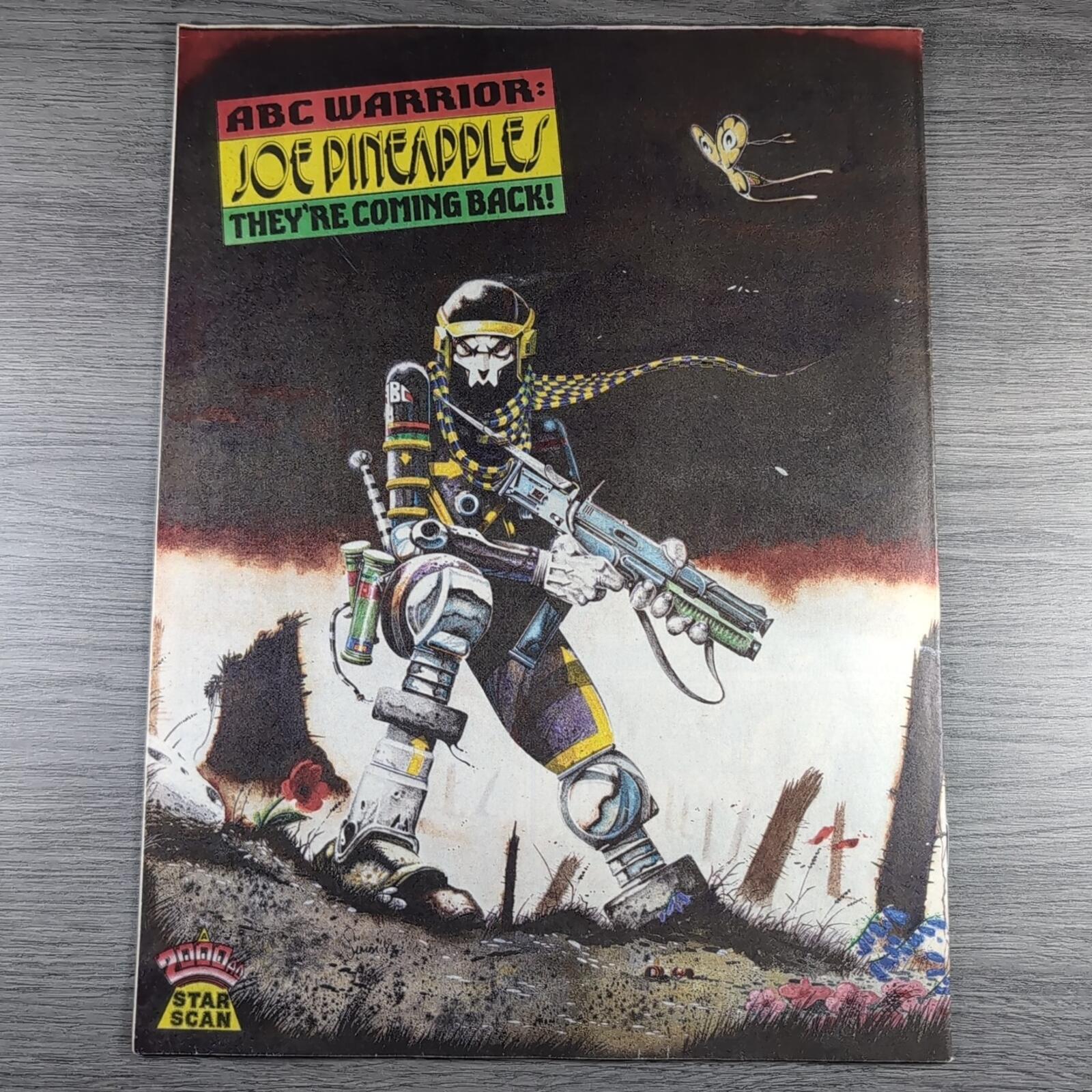 2000AD Prog No 535 Featuring Judge Dredd 15th August 1987 Vintage Comic