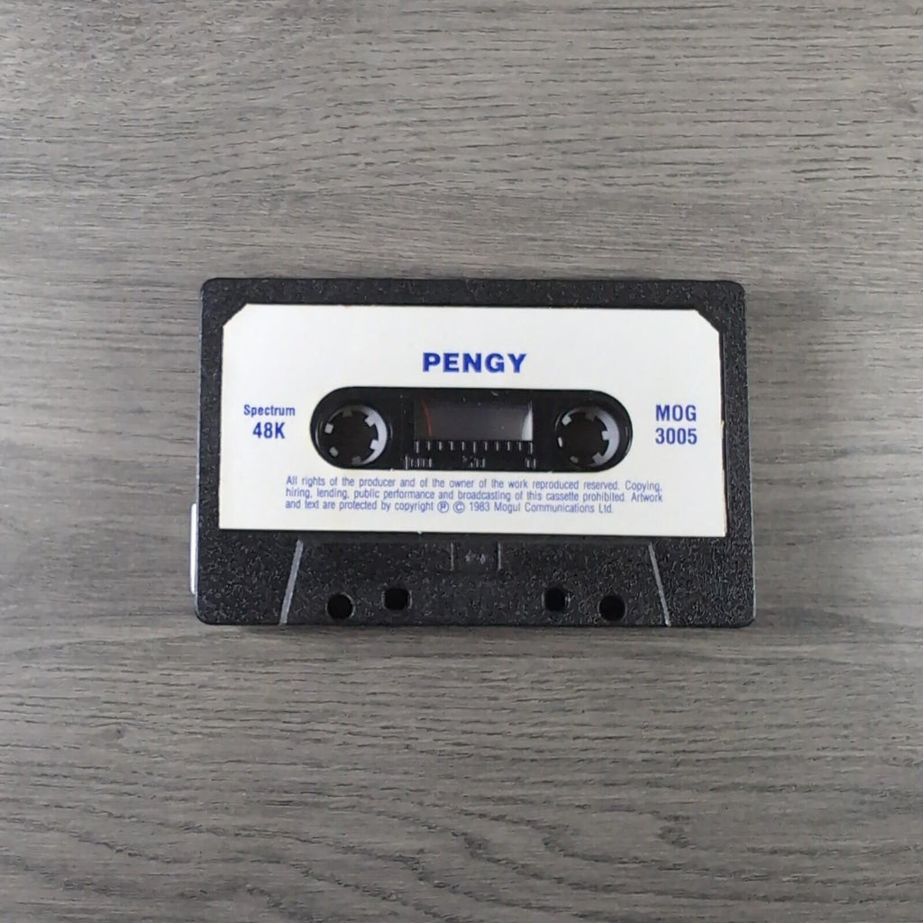 Pengy ZX Spectrum 48K Mogal Tested & Working Vintage Video Game Cassette