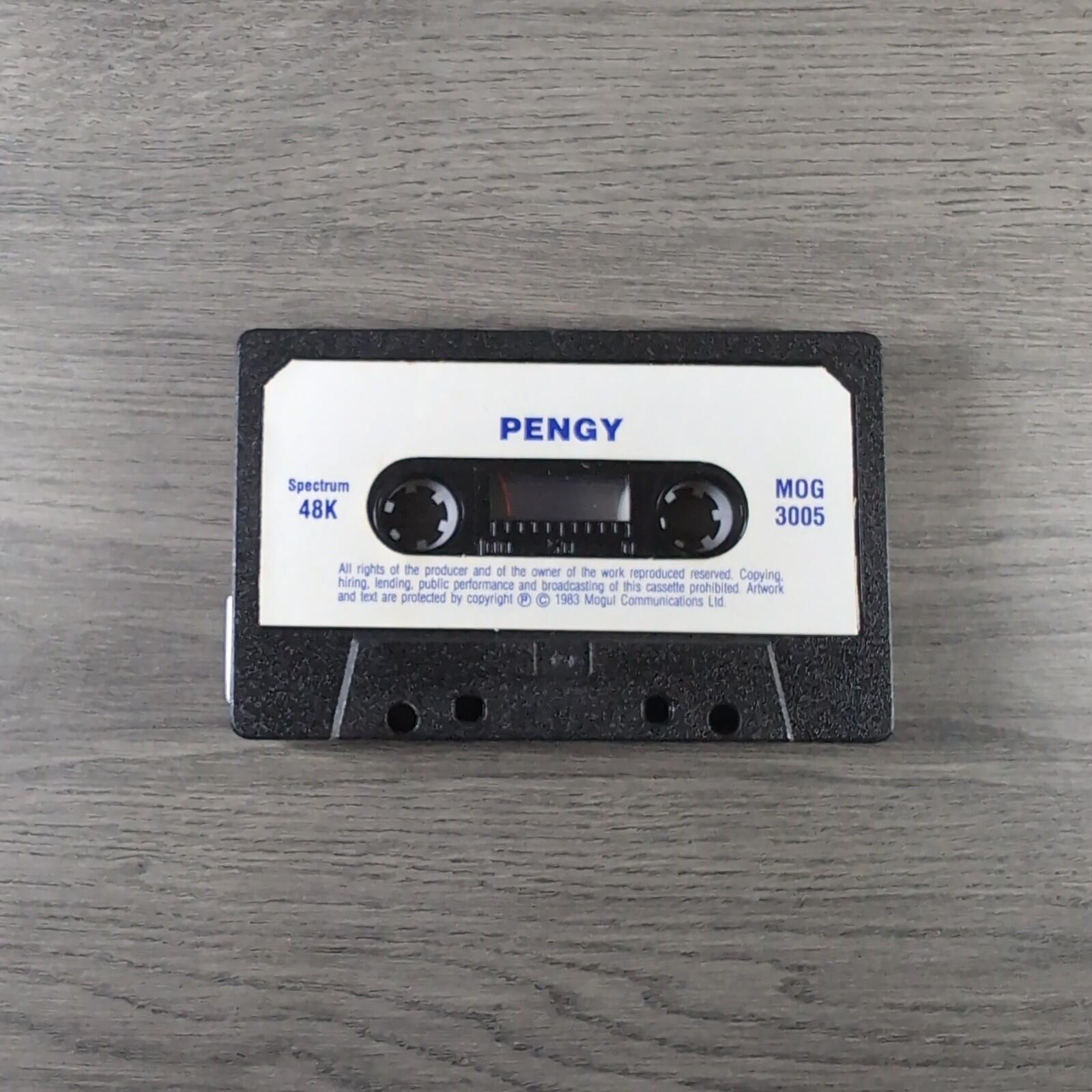 Pengy ZX Spectrum 48K Mogal Tested & Working Vintage Video Game Cassette
