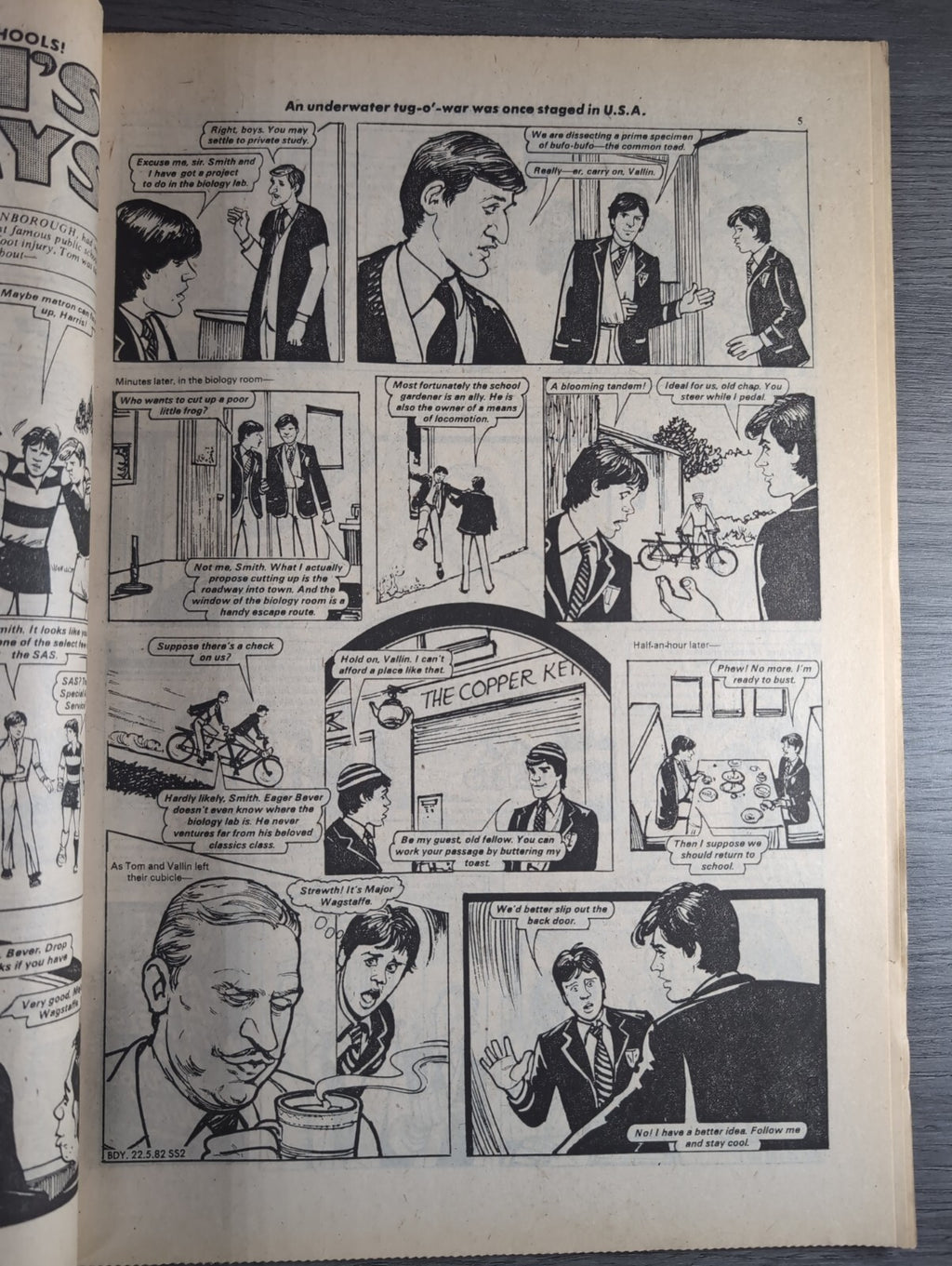 Buddy Comic Issue No 67 22nd May 1982 Vintage Retro Comic