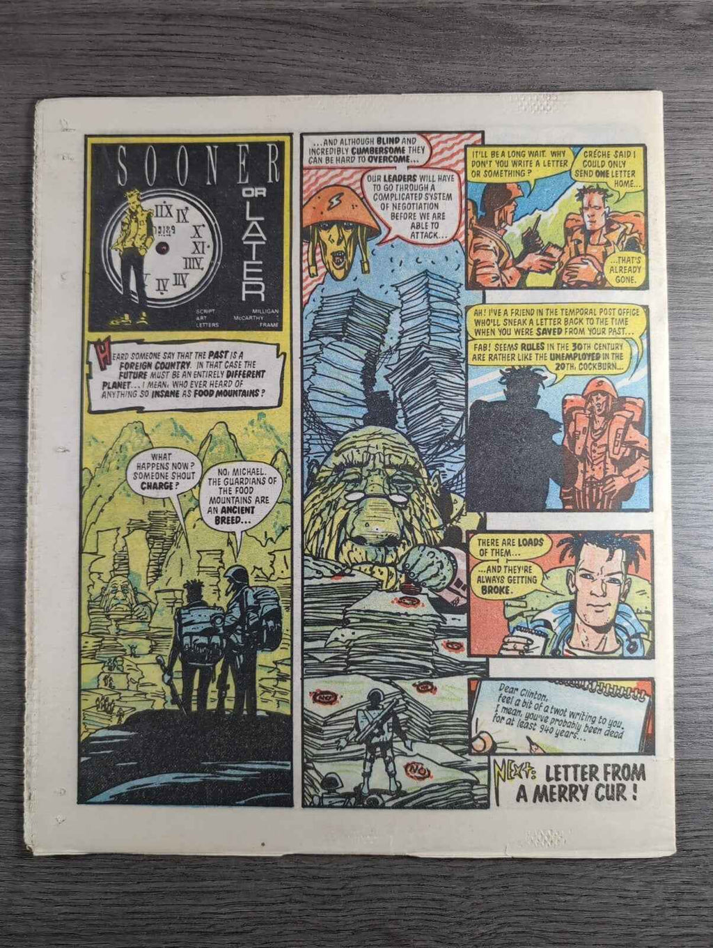 2000AD Prog 477 Featuring Juddge Dread Comic Date 5th July 1986 Vintage Comics