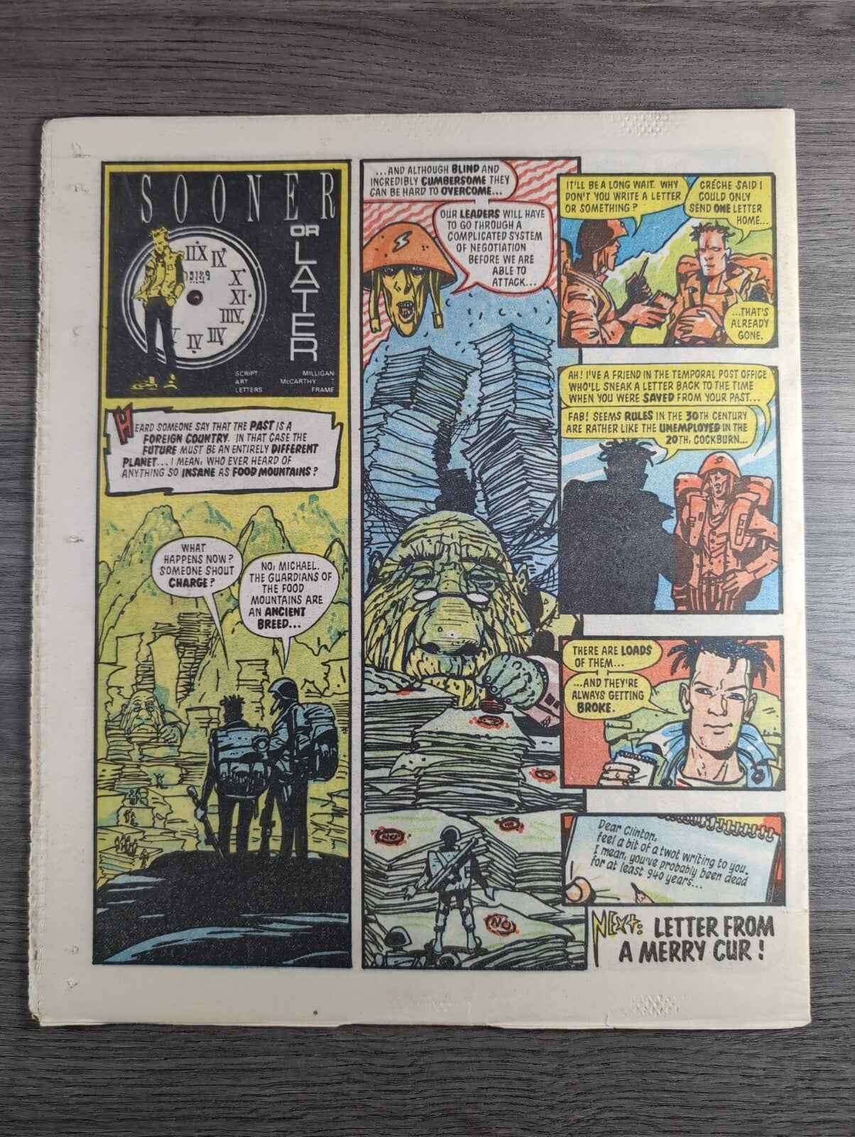2000AD Prog 477 Featuring Juddge Dread Comic Date 5th July 1986 Vintage Comics