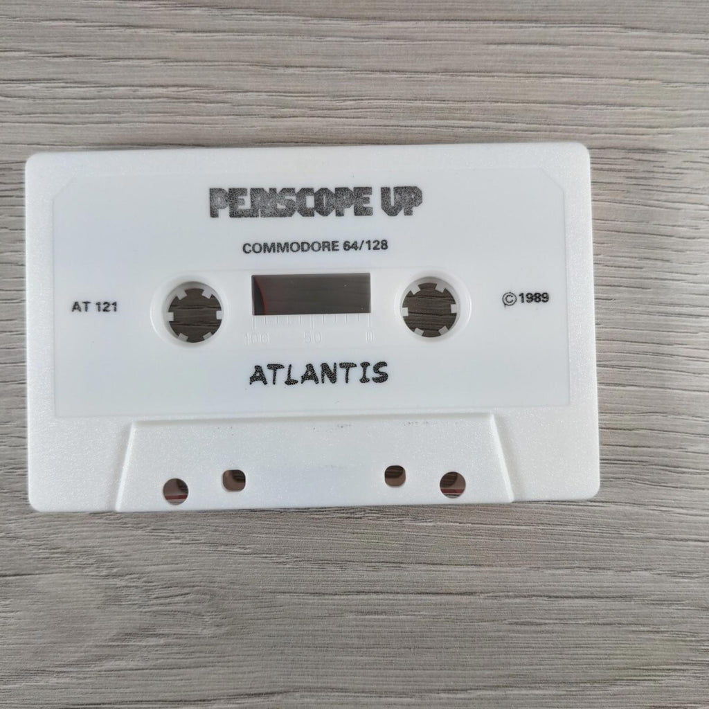 Periscope Up Commodore 64 C64 Game Cassette Tested & Working
