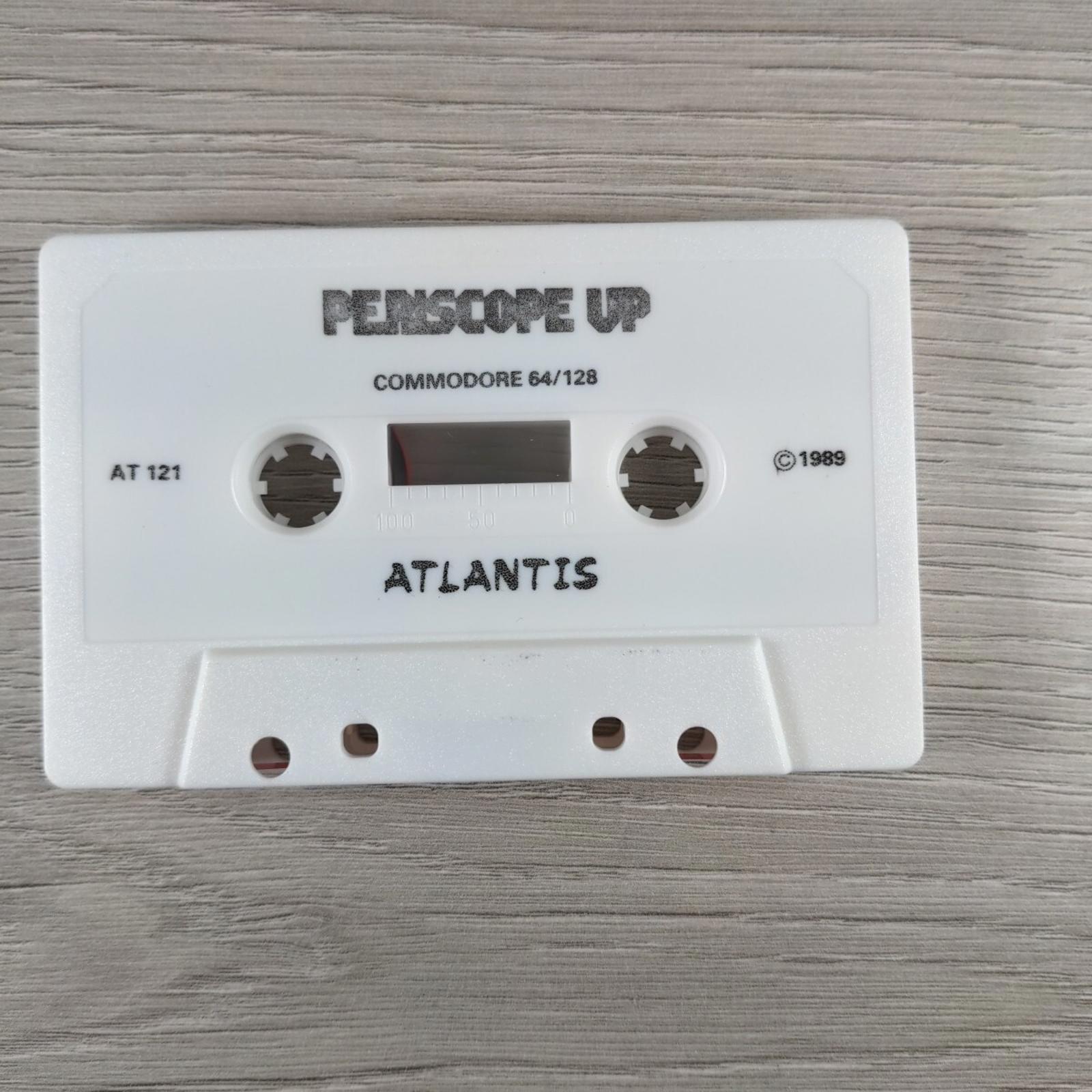 Periscope Up Commodore 64 C64 Game Cassette Tested & Working