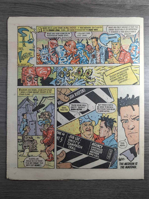 2000AD Prog 488 Featuring Judge Dread Comic Date 20 Sept 1986 Retro Comics