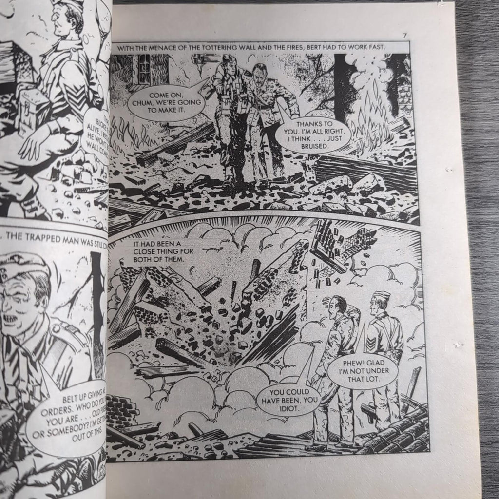 Commando Comic 2485 Rescue Team Vintage War Comic