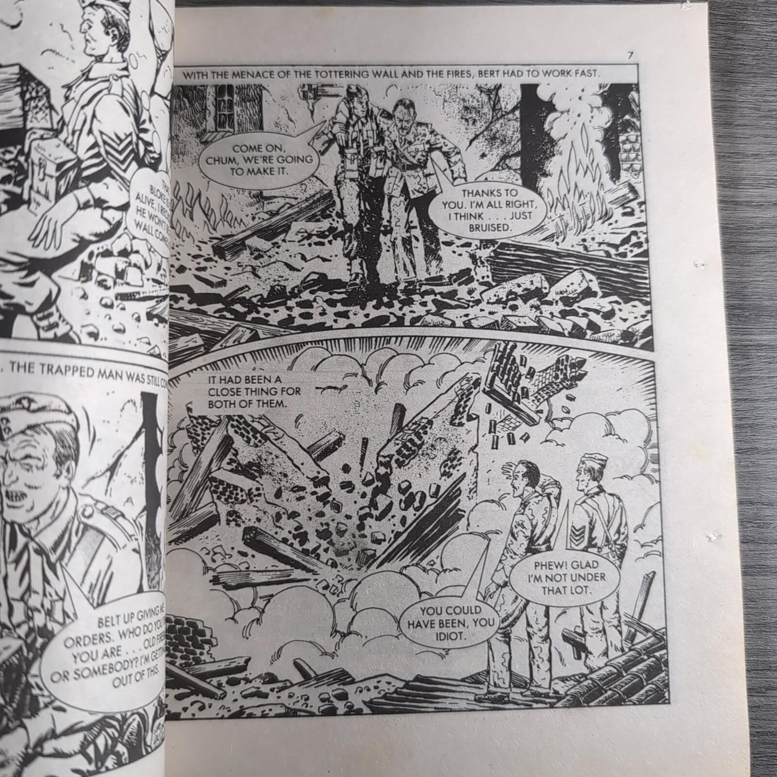 Commando Comic 2485 Rescue Team Vintage War Comic