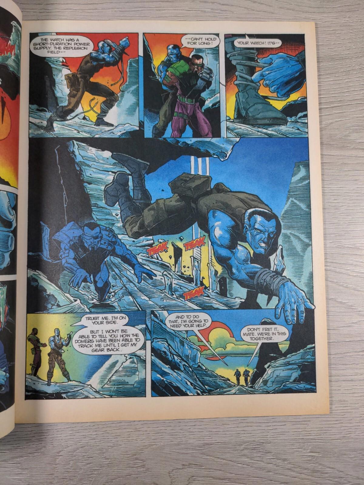 2000AD Featuring Judge Dredd Prog 737 June 1991  Vintage Comic - Retrorama UK