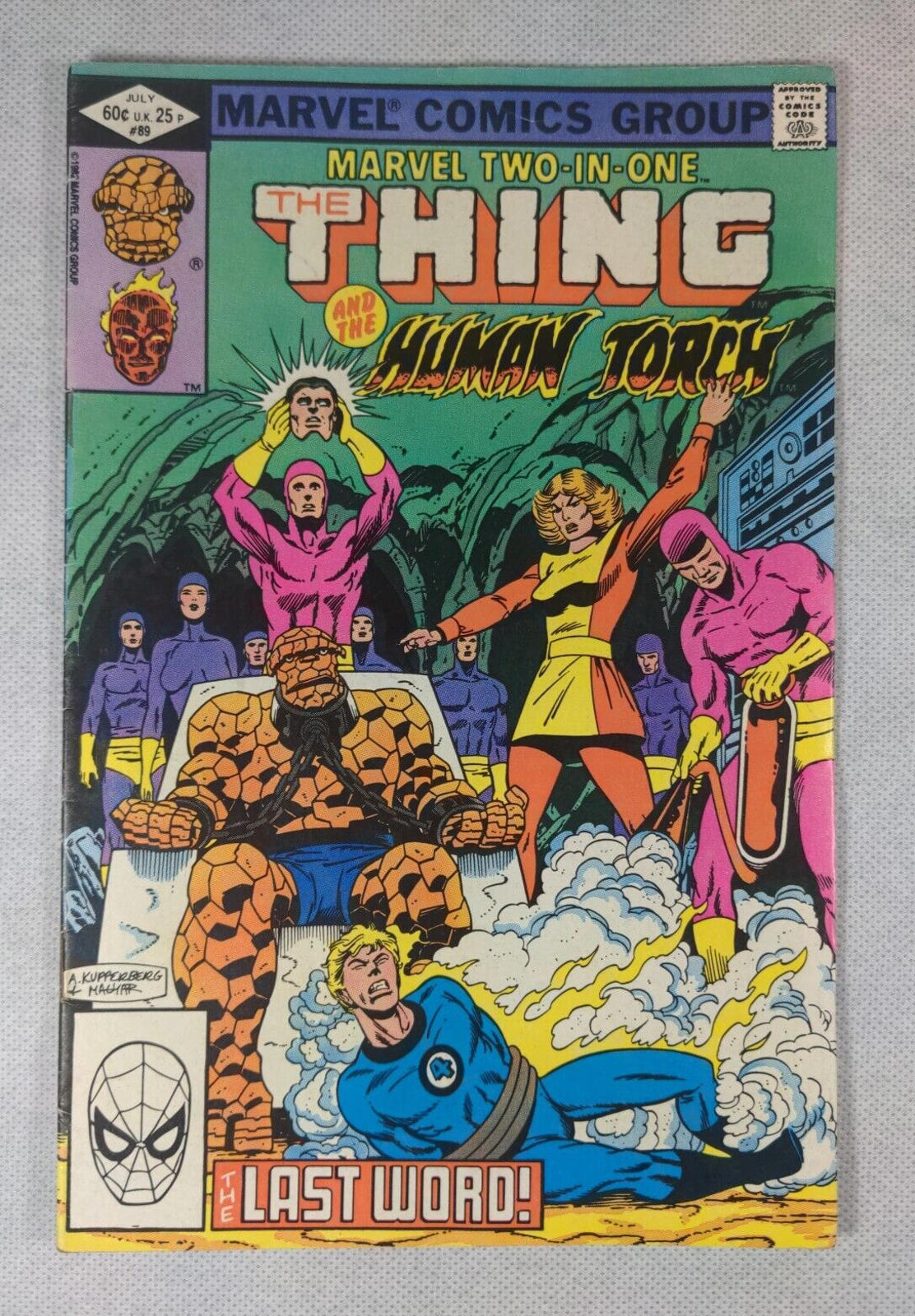 Marvel Comics Two-In-One The Thing And The Human Torch #89 July 1982
