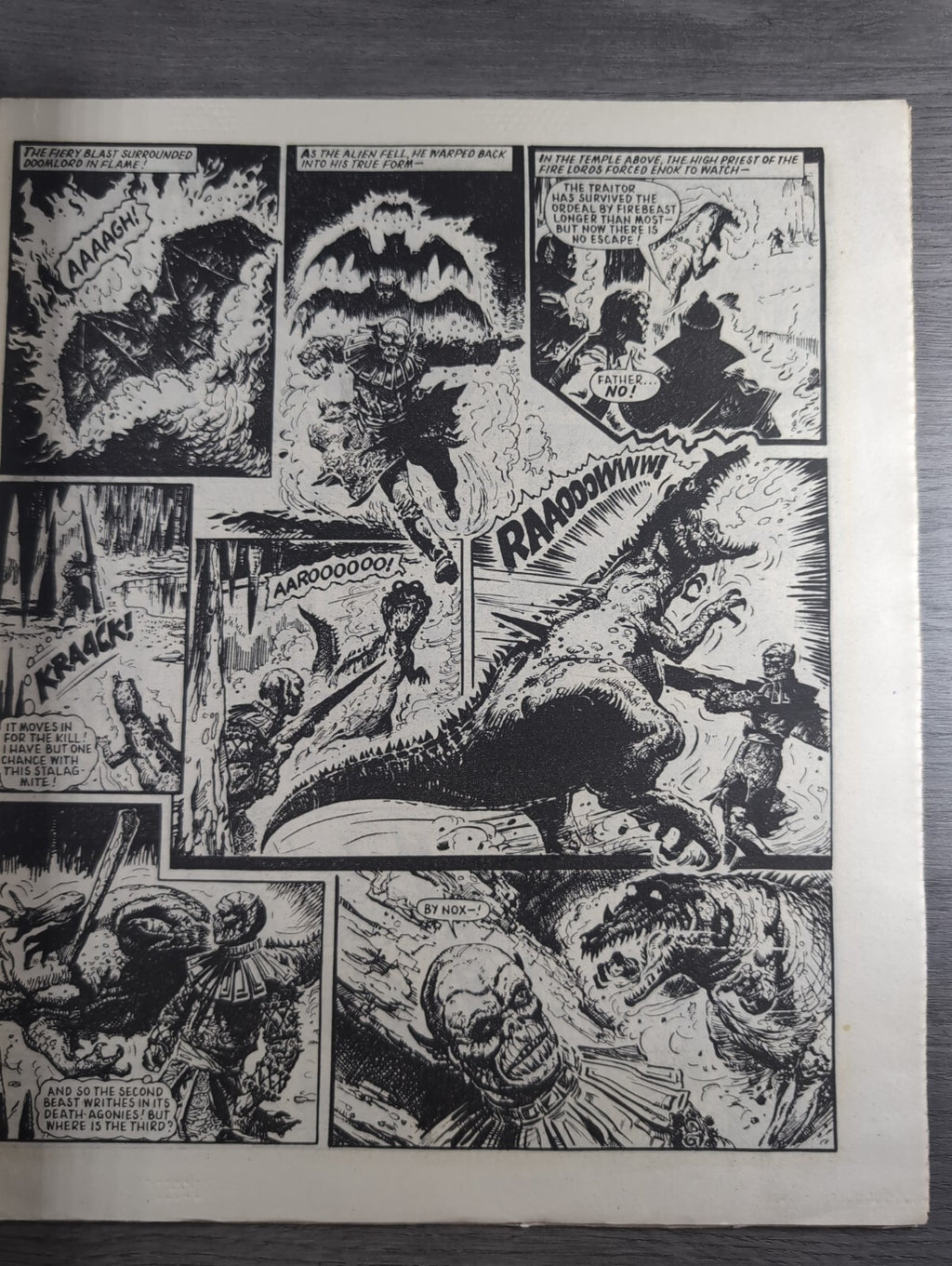 Eagle Comic Issue No. 209 22nd March 1986 Vintage Retro UK Comic