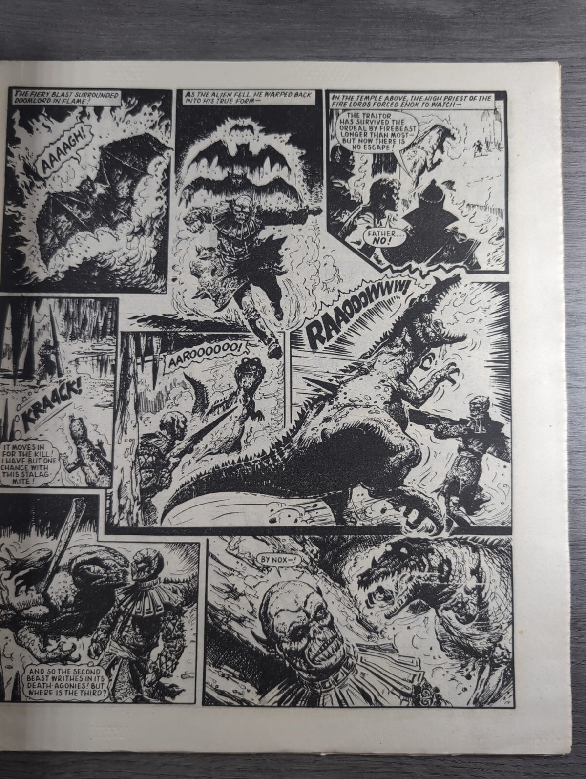 Eagle Comic Issue No. 209 22nd March 1986 Vintage Retro UK Comic