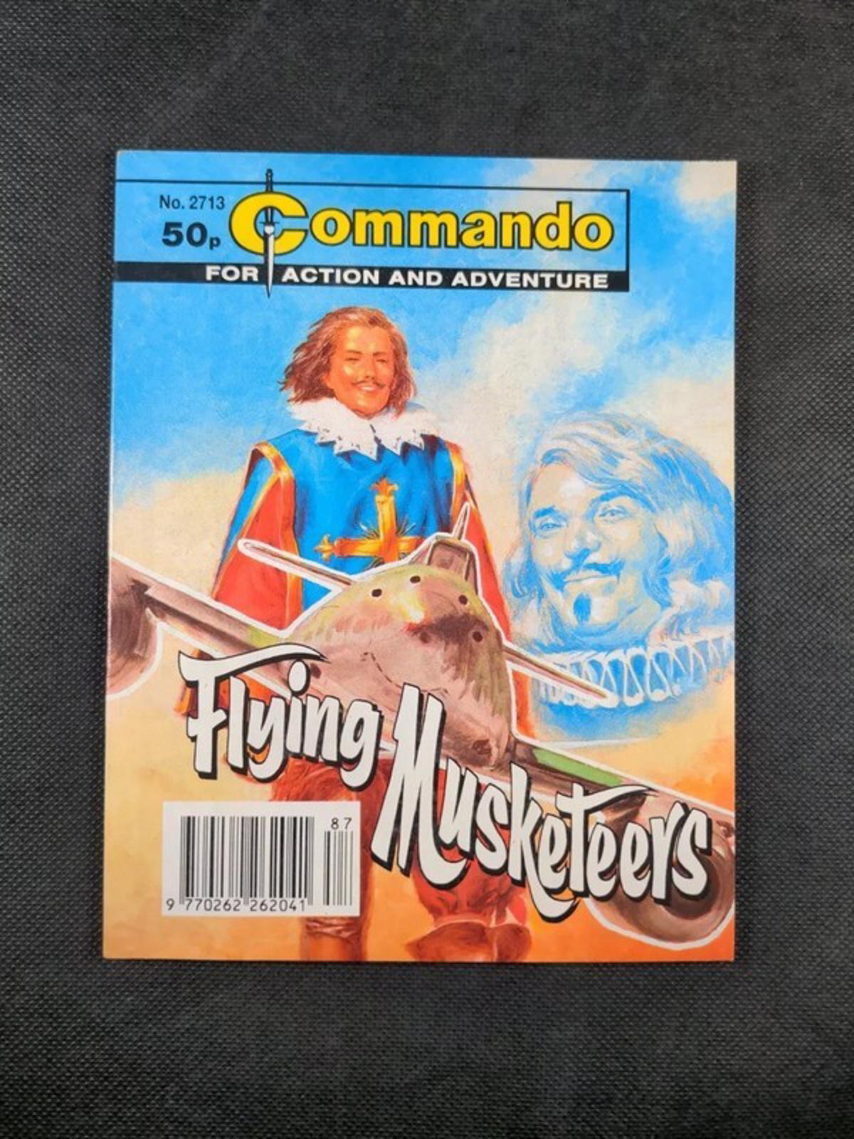 Commando Comic Issue Number 2713 Flying Musketeers - Retrorama UK