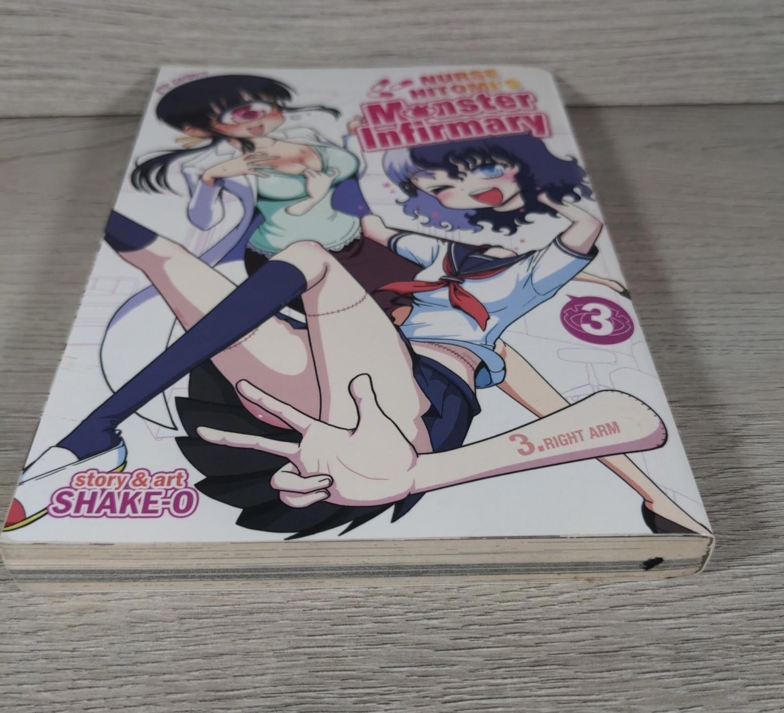 Nurse Hitomi's Monster Infirmary Vol. 3 by Shake-O Manga Paperback Book 2015
