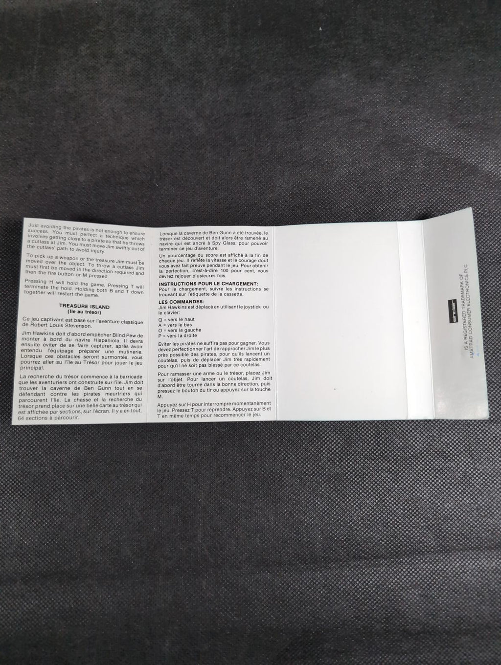 Treasure Island ZX Spectrum Video Game Cassette Mr Micro Tested & Working