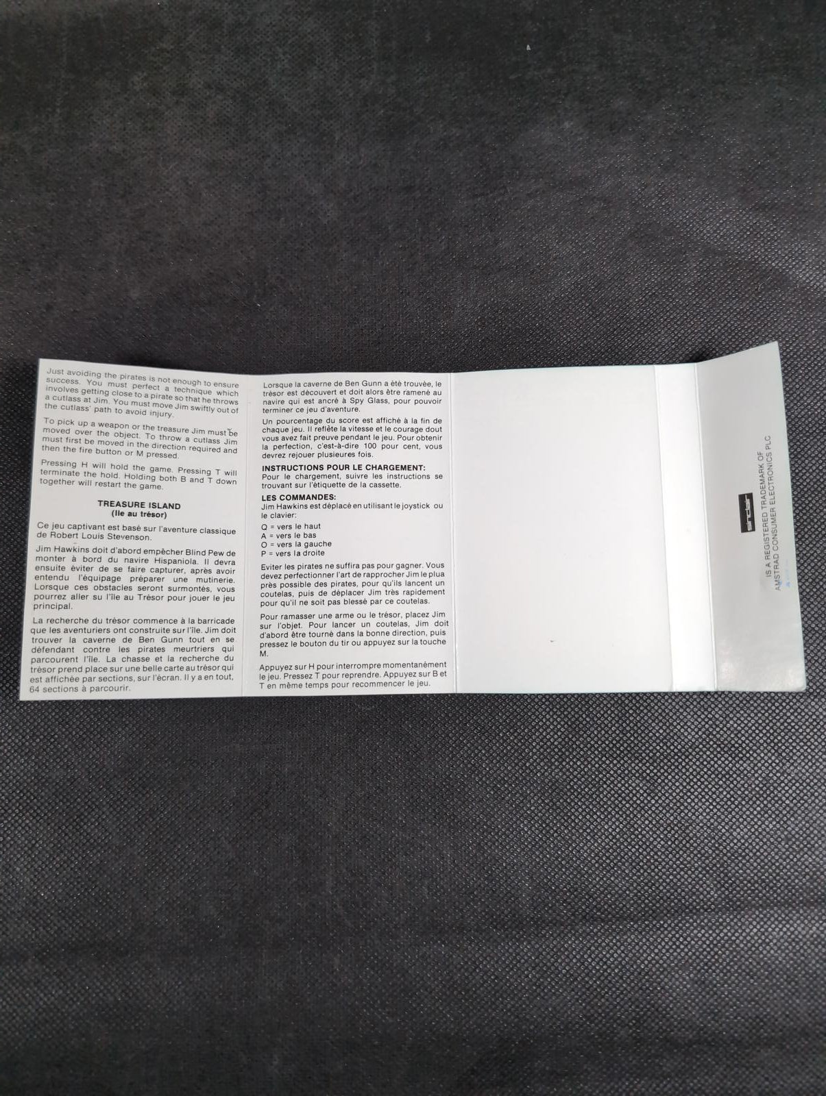 Treasure Island ZX Spectrum Video Game Cassette Mr Micro Tested & Working