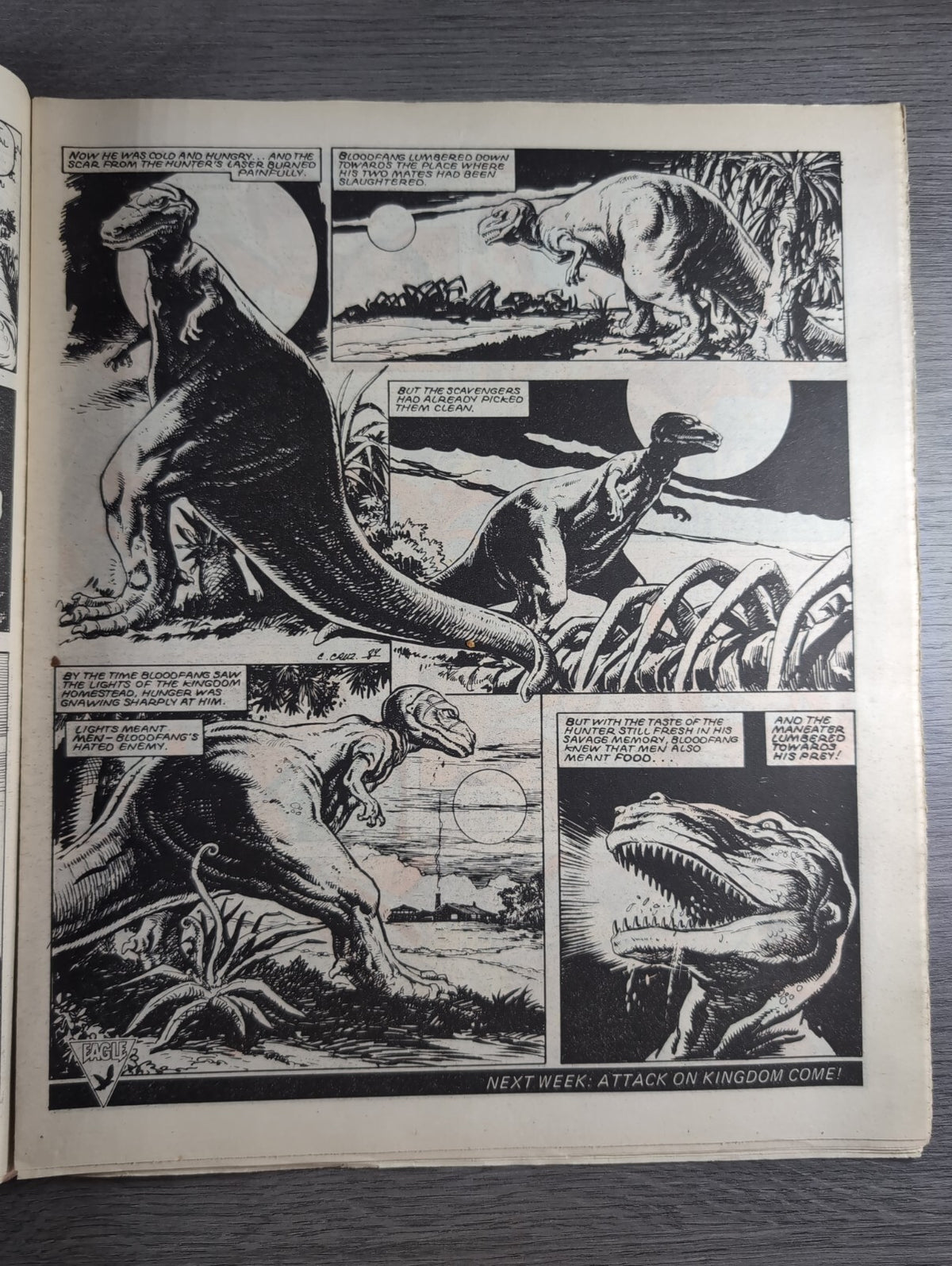 Eagle Comic Issue No. 134 13th October 1984 Vintage Retro UK Comic