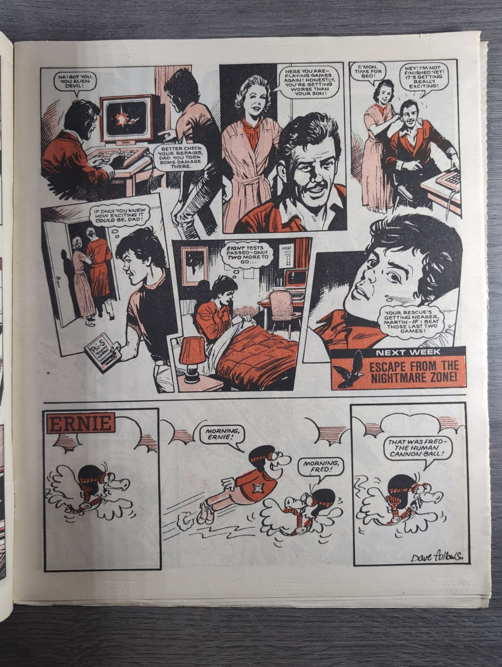 Eagle Comic Issue No. 215 3rd May 1988 Vintage Retro UK Comic
