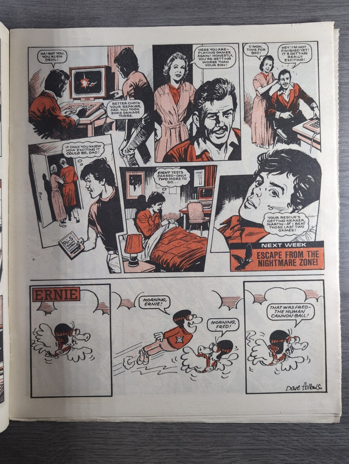 Eagle Comic Issue No. 215 3rd May 1988 Vintage Retro UK Comic